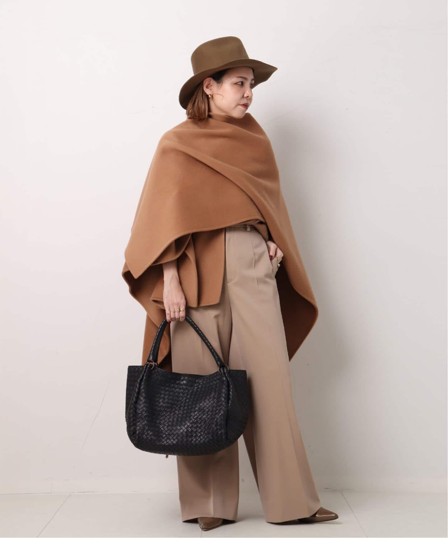 ボッテガヴェネタ ハンドバッグ バイカラー イントレチャート ビンテージ VINTAGE BOTTEGA VENETA/ボッテガ ヴェネタ】トートバッグ intrecciato