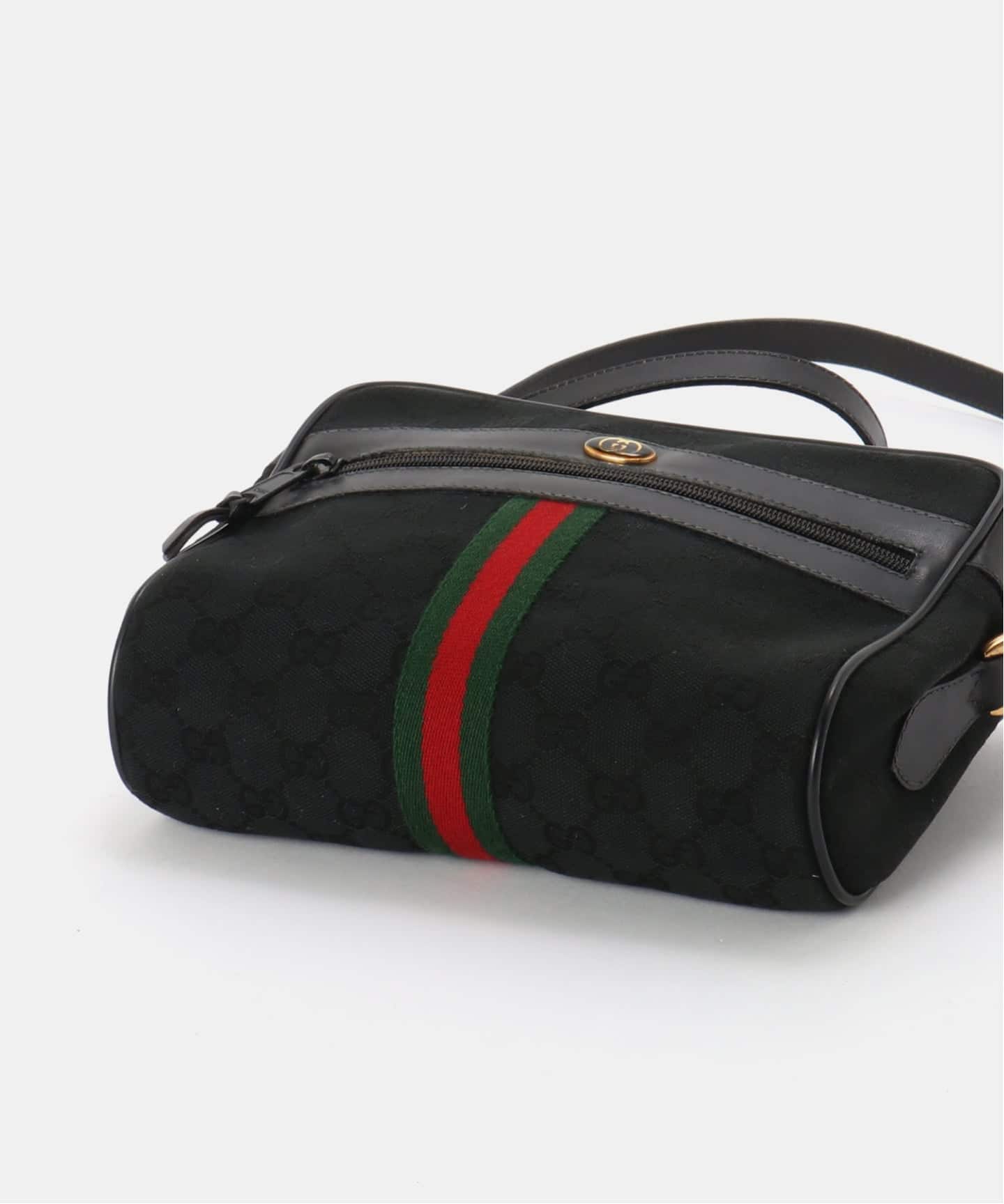 VINTAGE GUCCI /グッチ】 ショルダーバッグ gg web（ショルダーバッグ