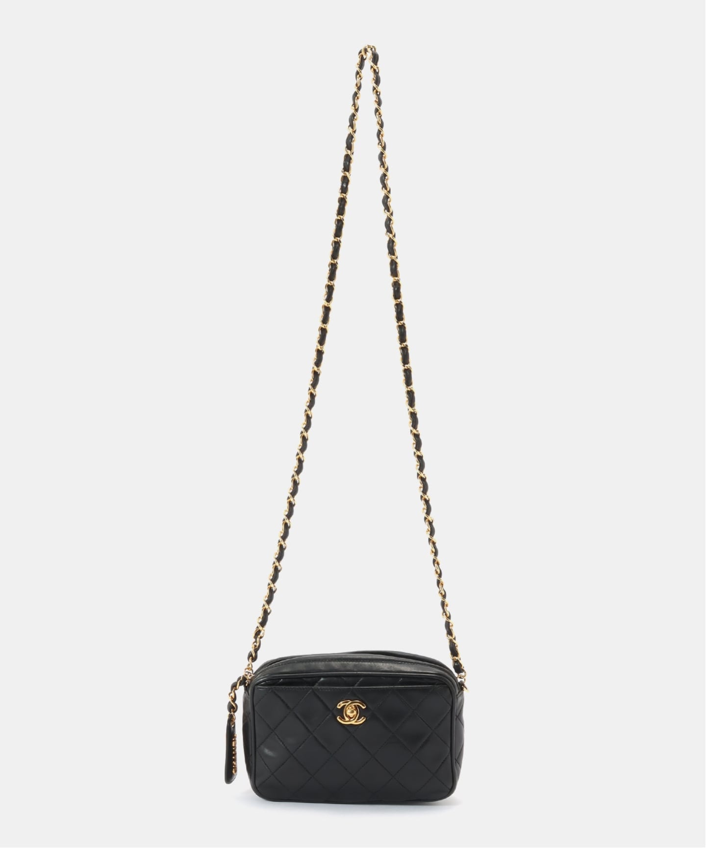 VINTAGE CHANEL/シャネル】Matelasse チェーンショルダーバッグ 18