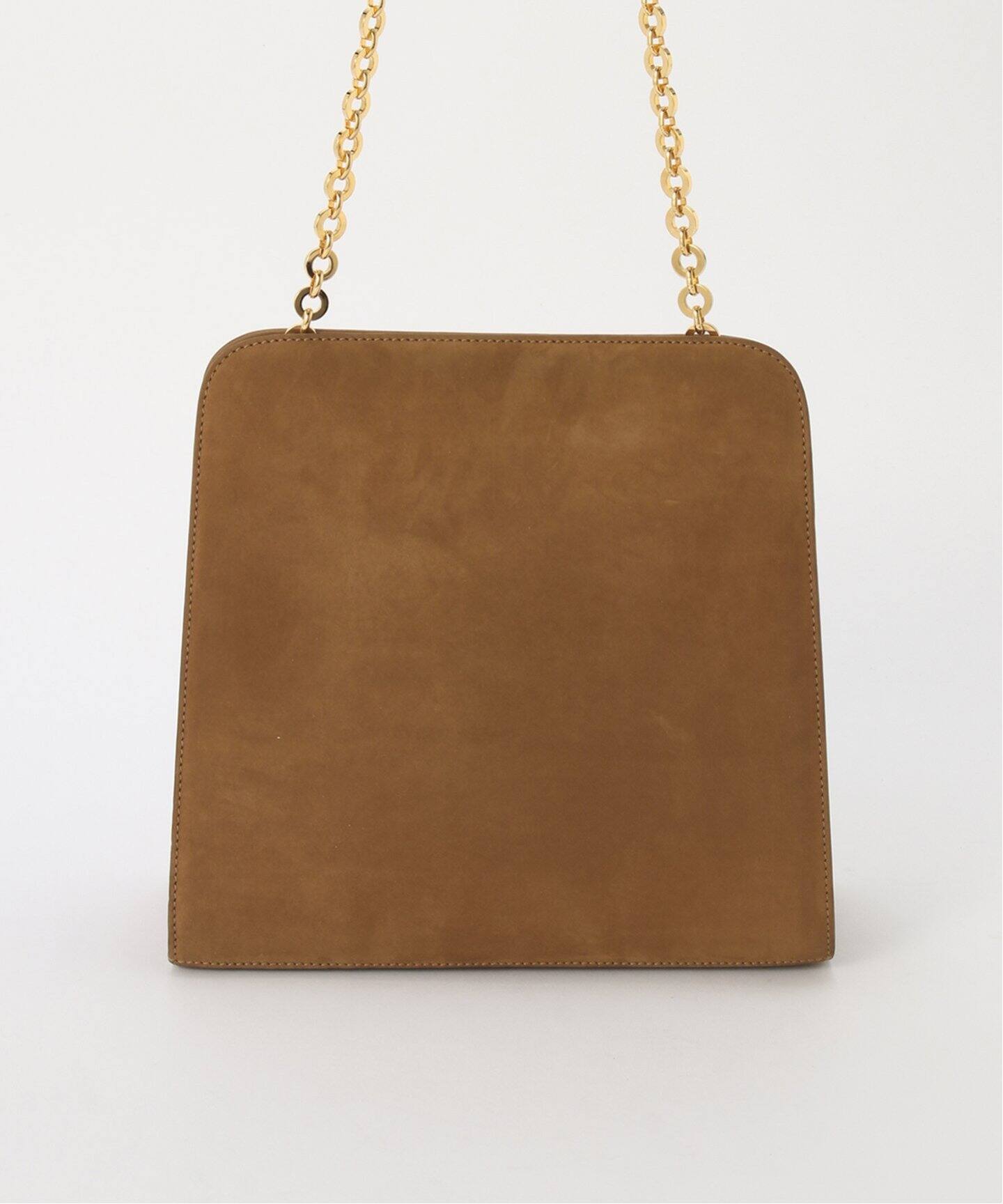 Salvatore Ferragamo◇ショルダーバッグ/スウェード/CML/無地/DE-21