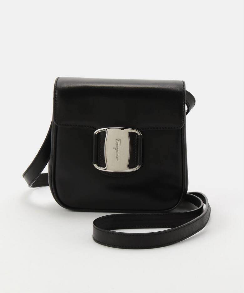 VINTAGE FERRAGAMO/フェラガモ】 Vara ミニショルダーバッグ 