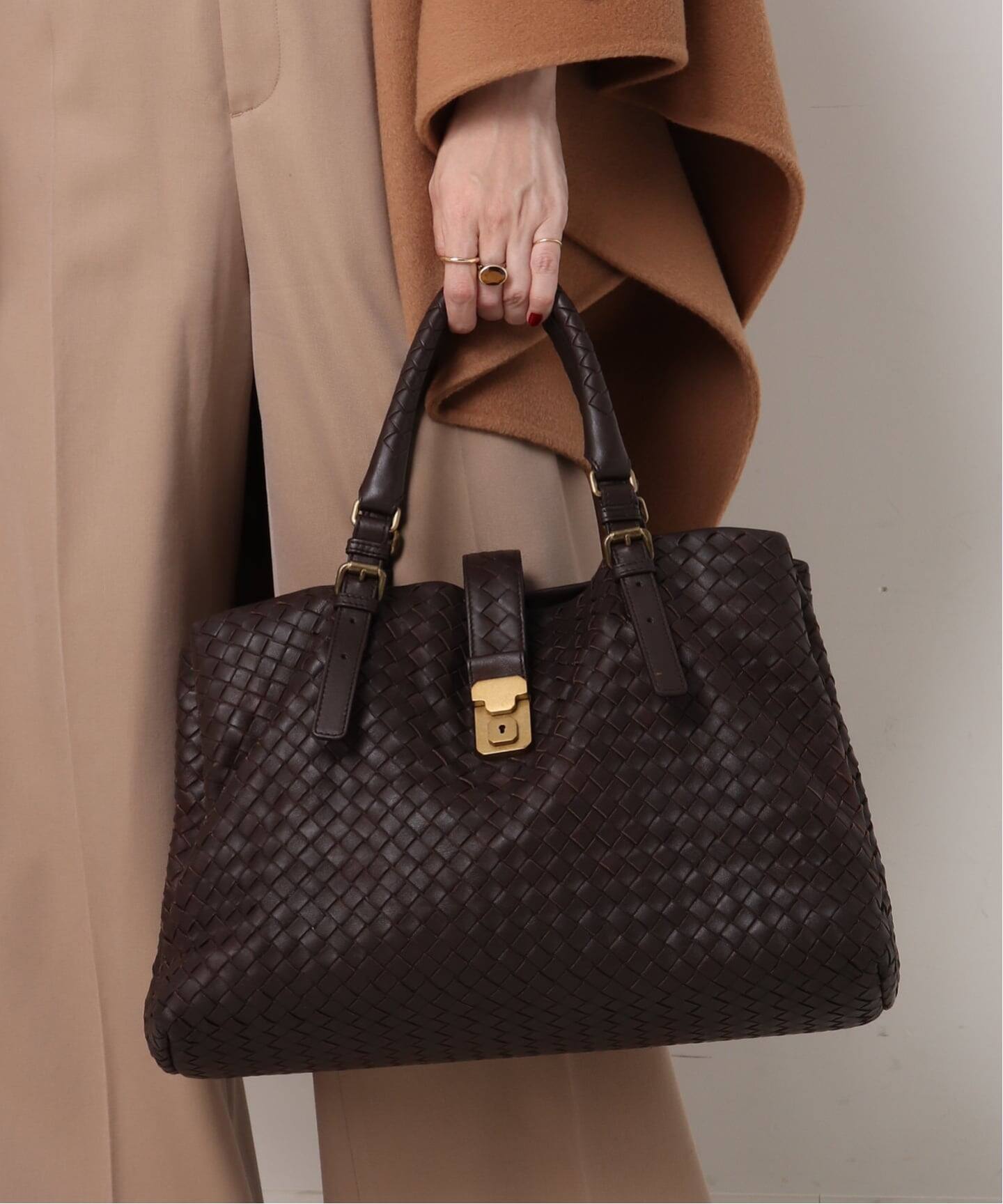 VINTAGE BOTTEGA VENETA/ボッテガ ヴェネタ】トートバッグ intrecciato 