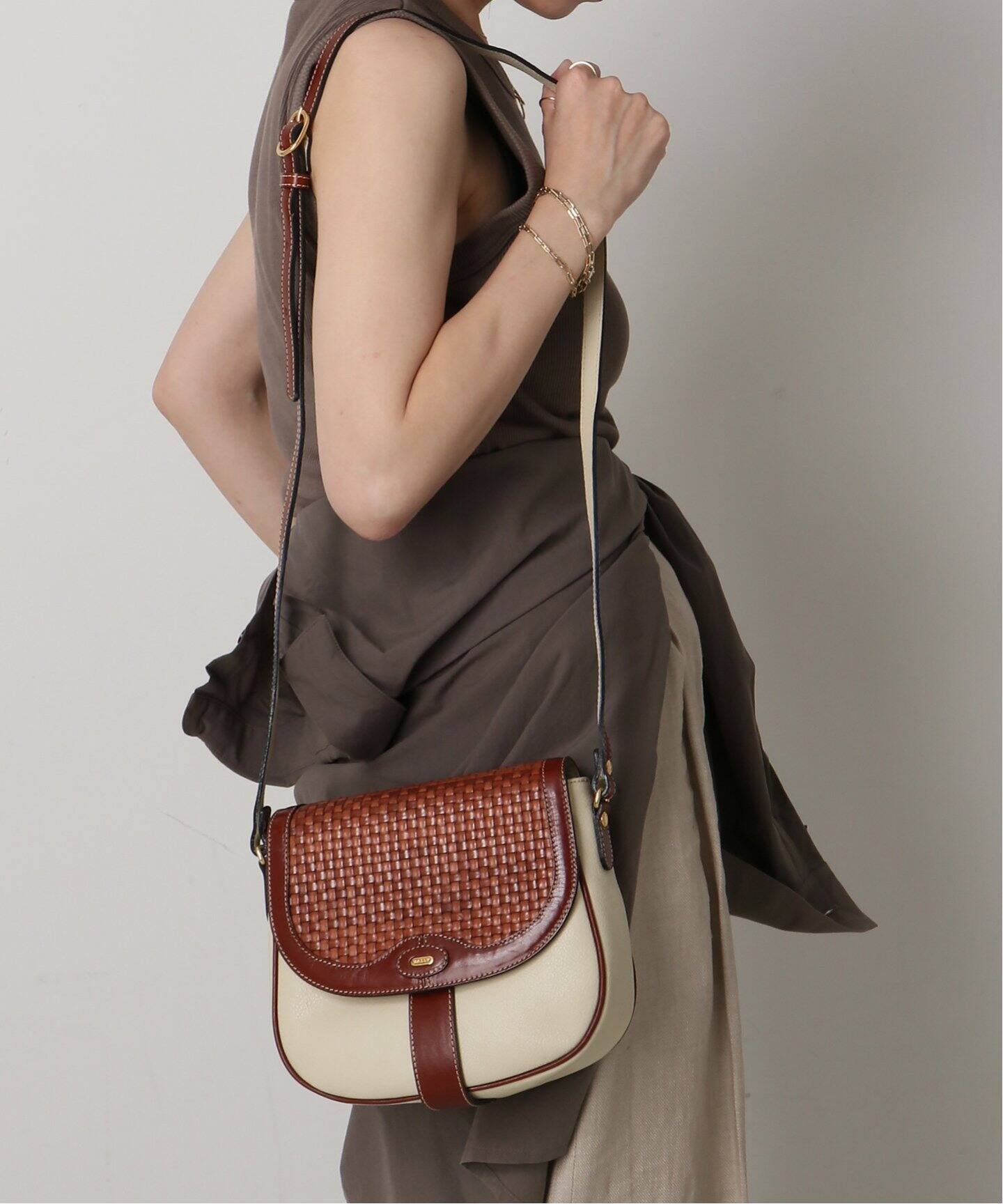 VINTAGE BALLY/バリー】ショルダーバッグ（ショルダーバッグ