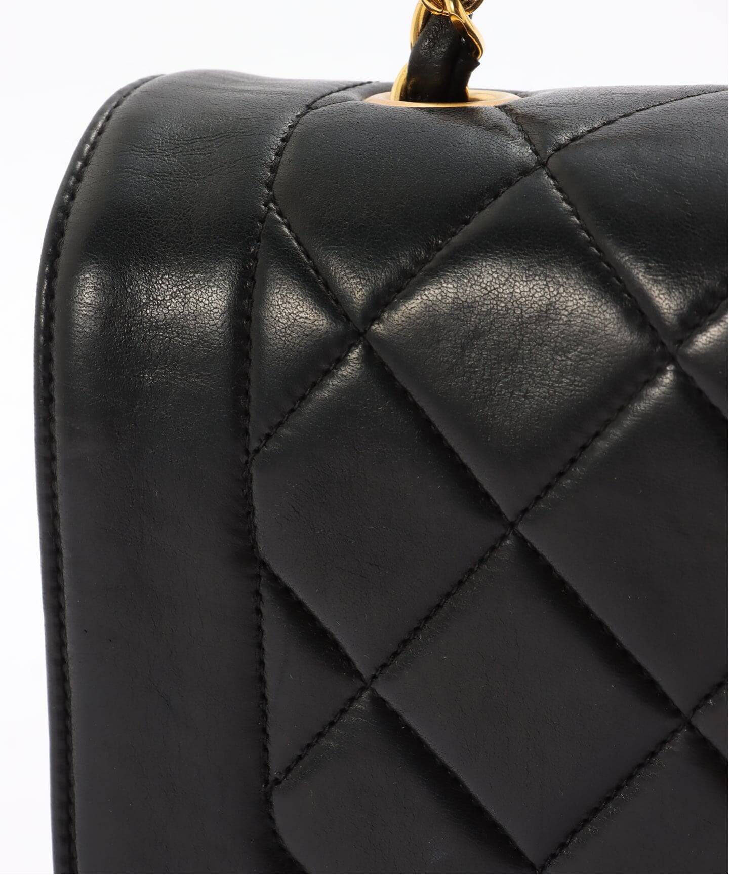 VINTAGE CHANEL/シャネル】Matelasse ショルダーバッグ 25 diana