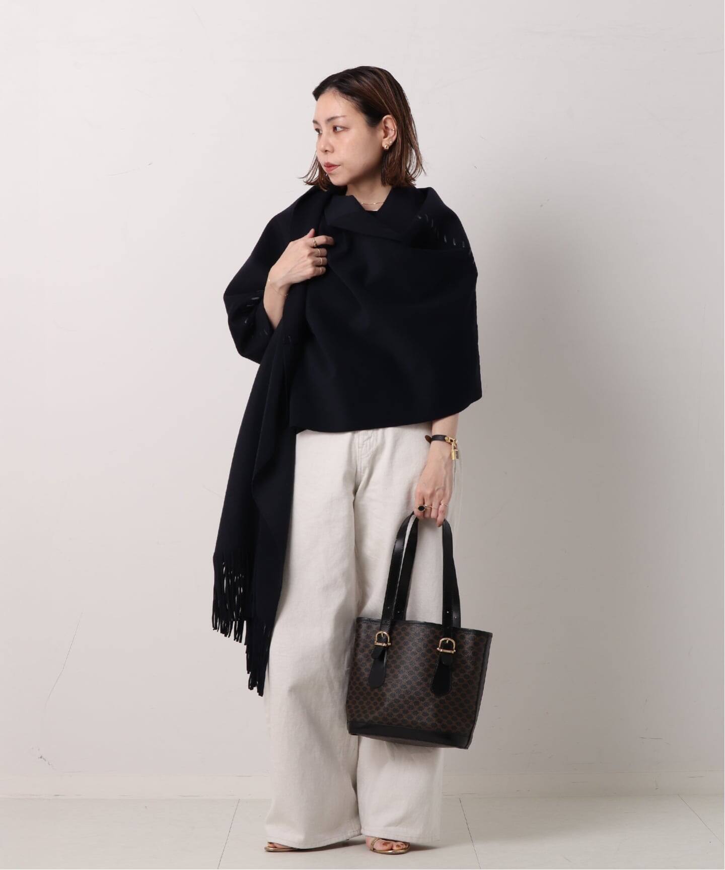 VINTAGE CELINE/セリーヌ】macadam ショルダーバッグ（ショルダー