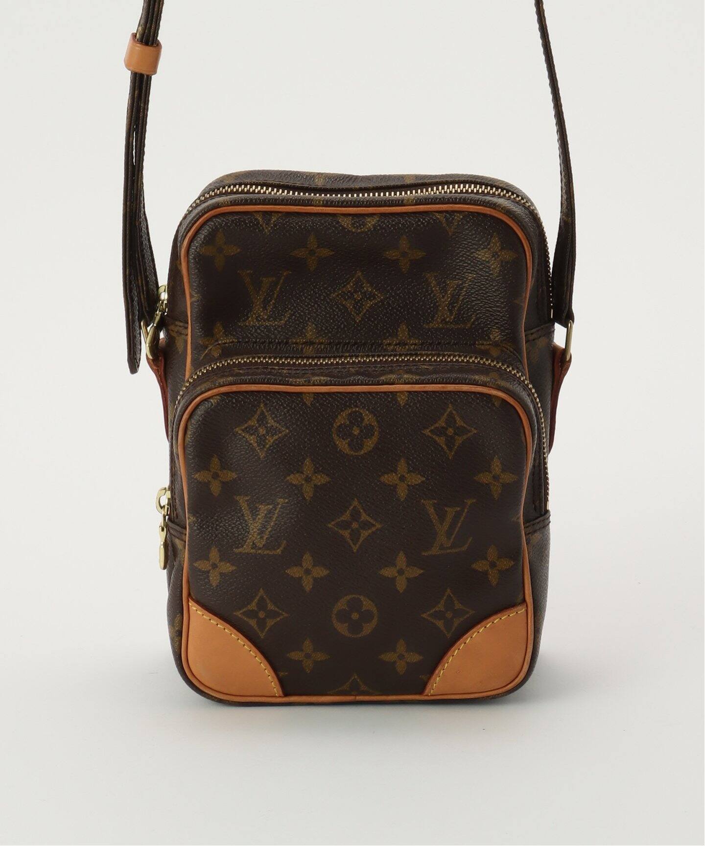 ヴィンテージ　Louis Vuitton ショルダーバッグ ブラウン 中古・古着通販】LOUIS VUITTON (ルイ ヴィトン) モノグラム