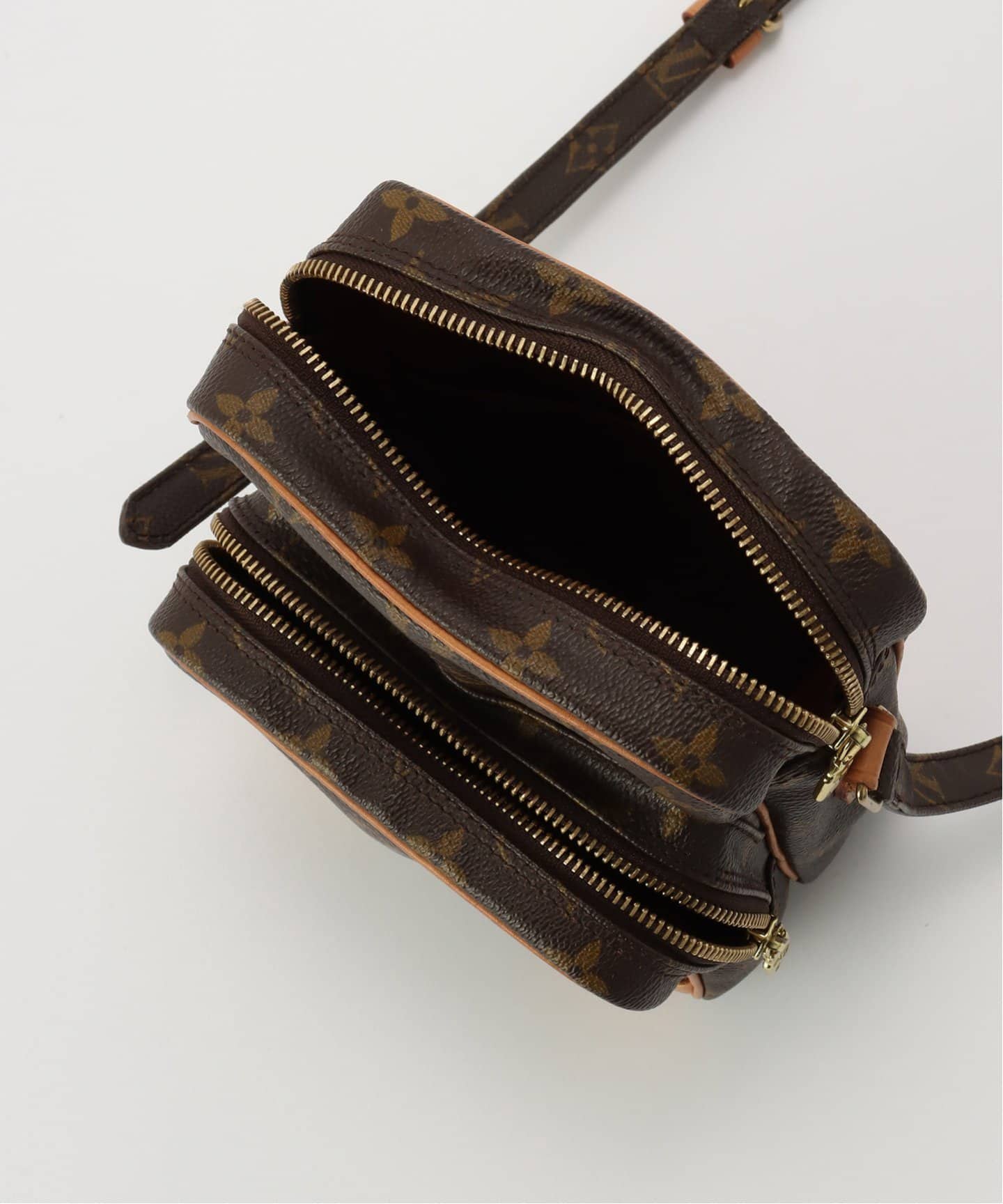 VINTAGE●Louis Vuitton●ルイヴィトン レザー ショルダーバッグ 中古・古着通販】LOUIS VUITTON (ルイヴィトン) ヴィンテージ