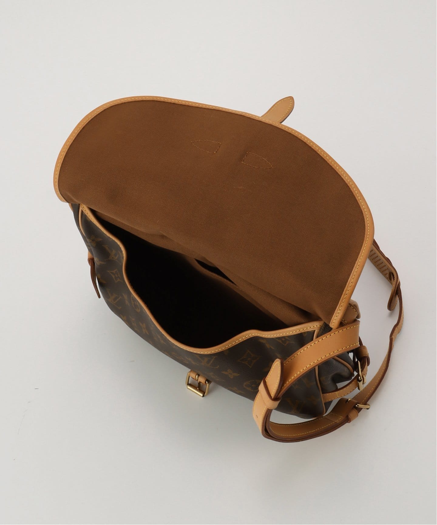 【希少】 LOUIS VUITTON Monogram Saumur 30 ショルダーバッグ ルイ・ヴィトン ソミュール30 モノグラム ブランドオフ LOUIS