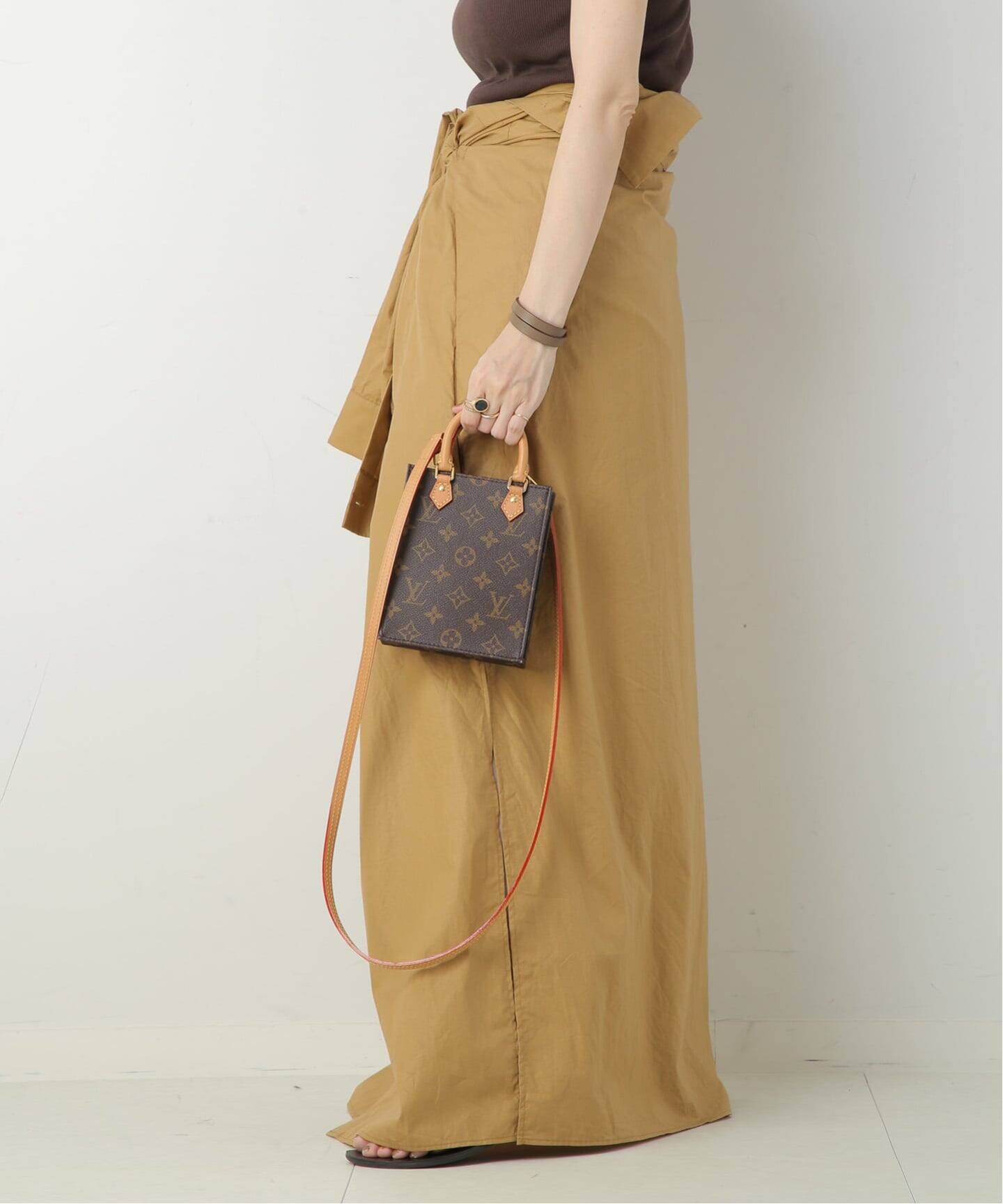 LOUIS VUITTON/ルイ ヴィトン】Petit sac plat 2way（ショルダーバッグ