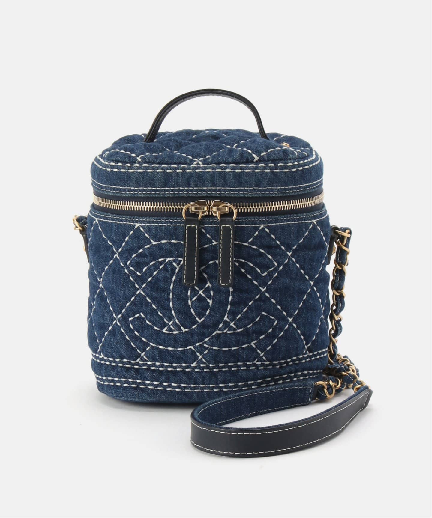 【可愛いデザイン♪】CHANEL バニティバッグ ショルダー 入手困難】大人可愛い☆CHANEL☆バニティバッグ☆ミラー付き