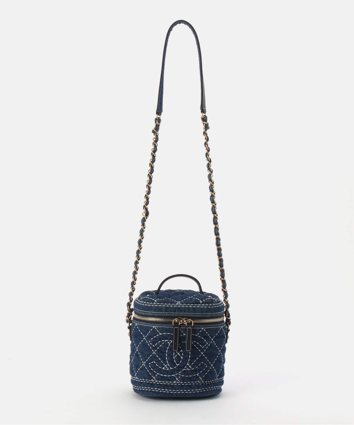 VINTAGE CHANEL/シャネル】バニティショルダーバッグ denim
