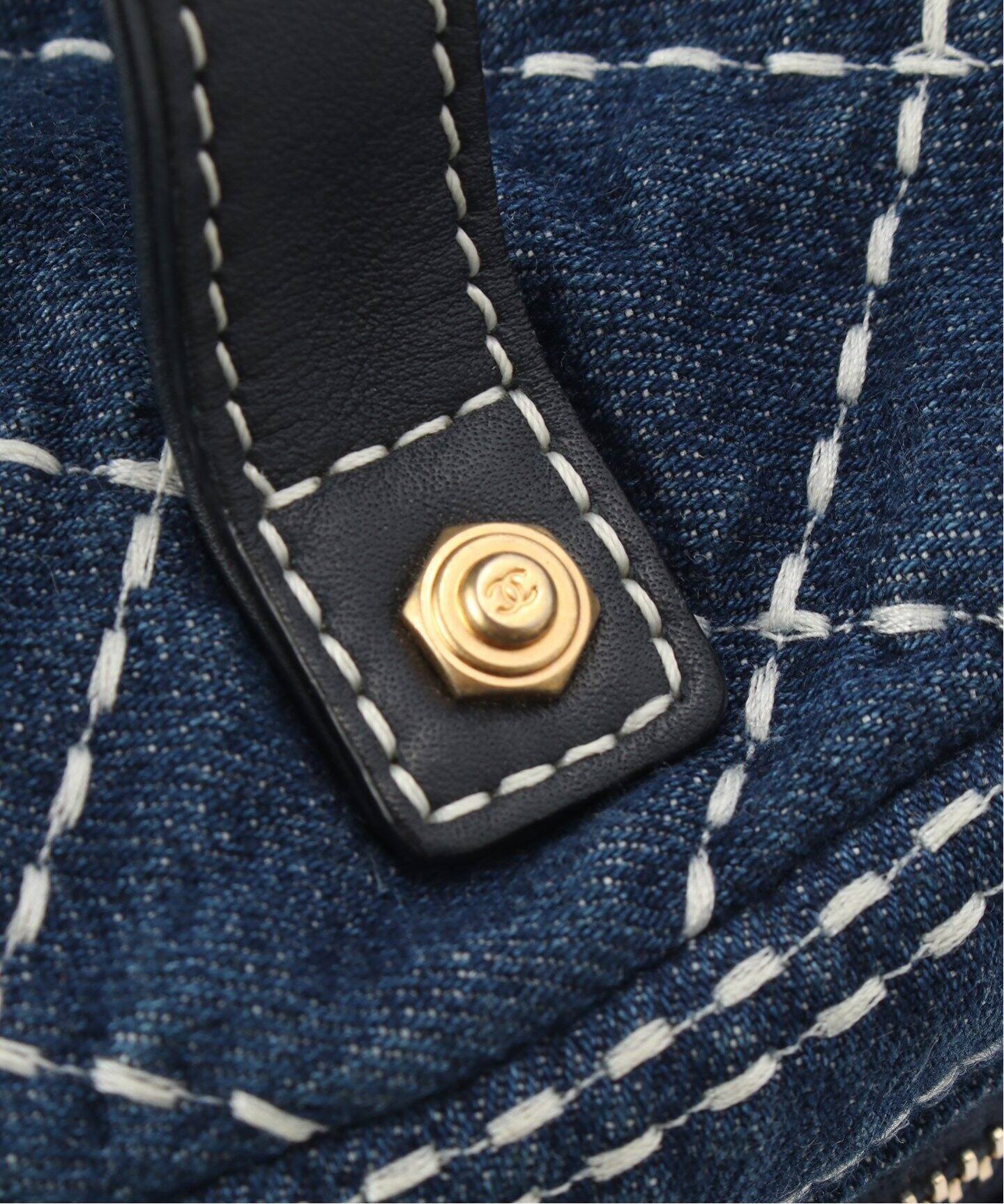 VINTAGE CHANEL/シャネル】バニティショルダーバッグ denim