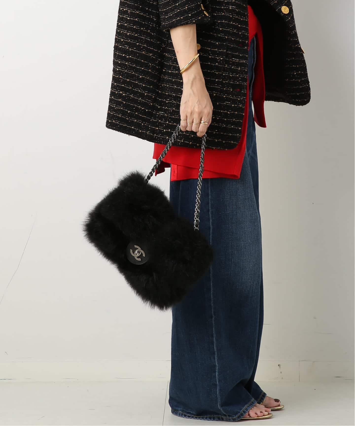 CHANEL/シャネル】チェーンショルダー fur（ショルダーバッグ