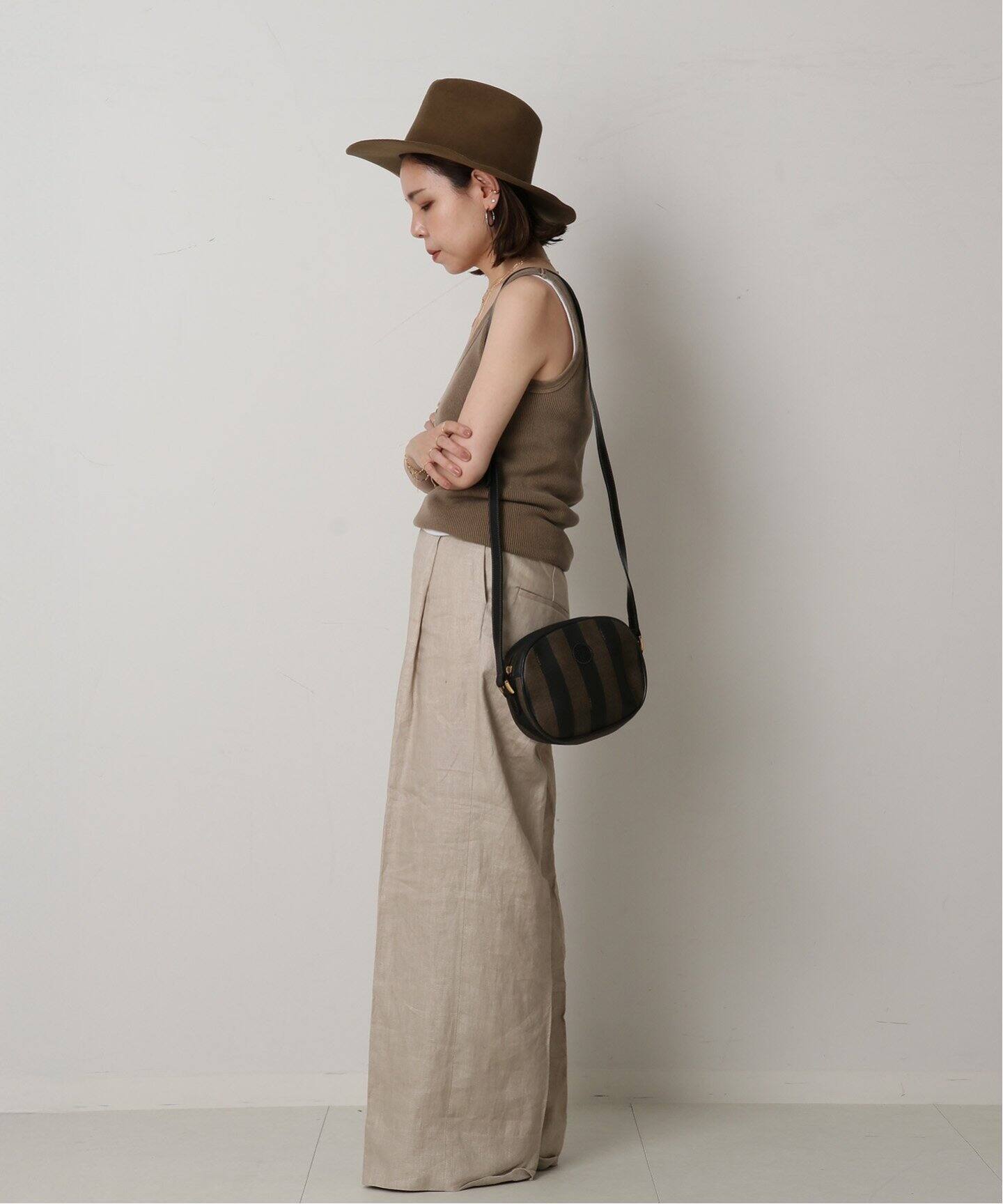 VINTAGE FENDI/フェンディ】Pequin ショルダーバッグ（ショルダー