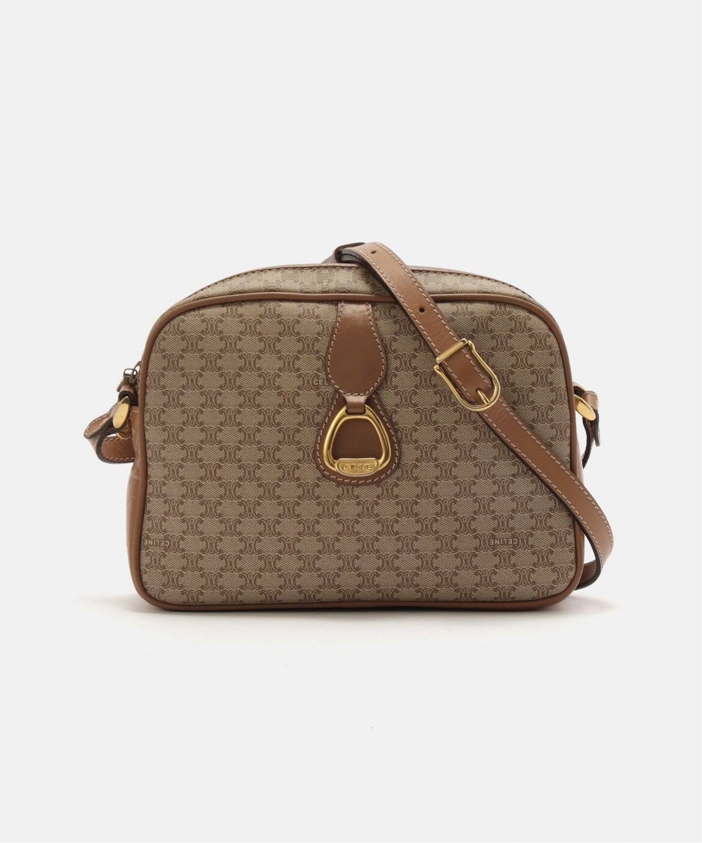 CELINE　セリーヌ ショルダーバッグ Celine Macadam Bag CELINE(セリーヌ) OLD CELIEN macadam shoulder bag マカダム柄