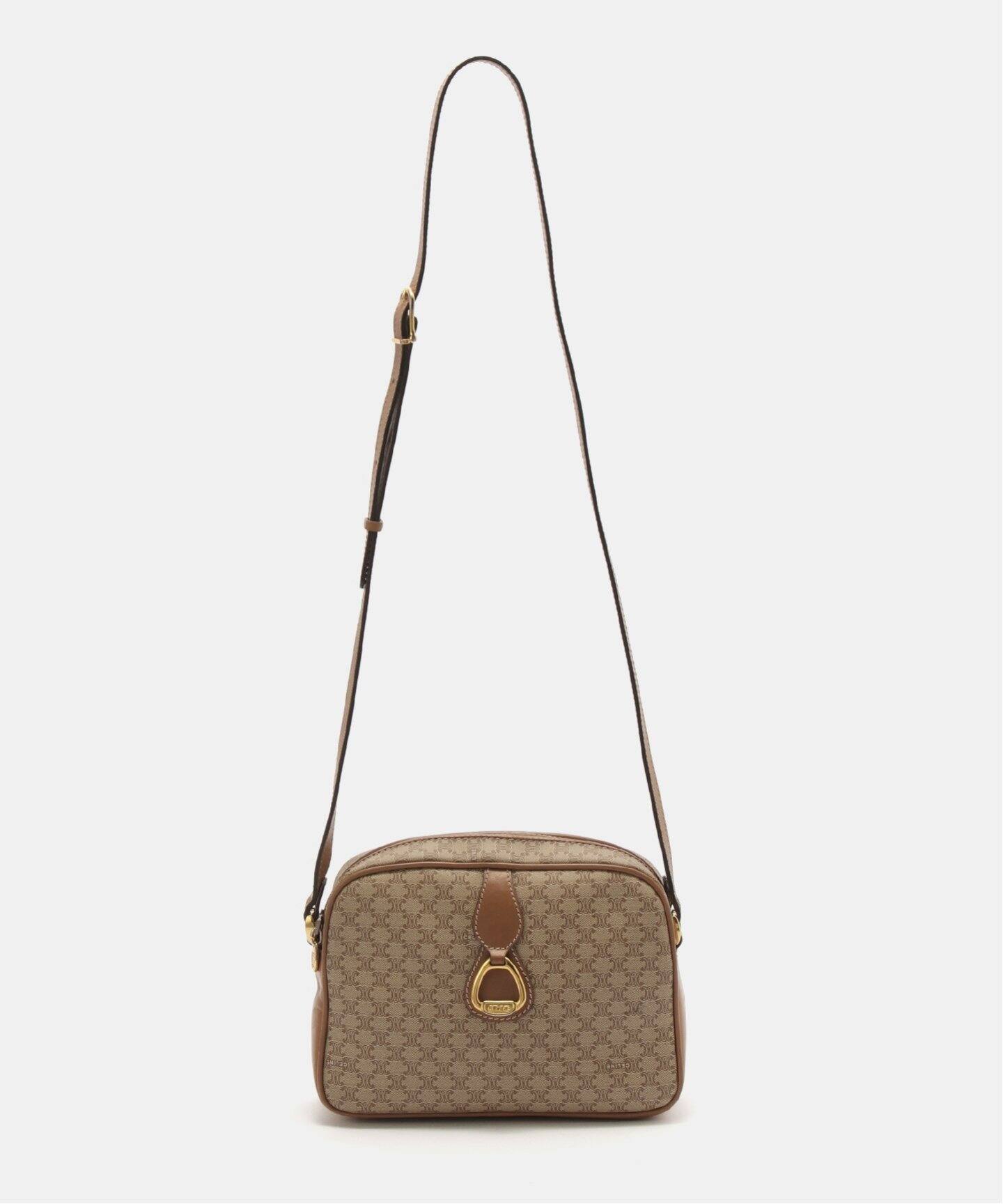 VINTAGE CELINE/セリーヌ】macadam ショルダーバッグ