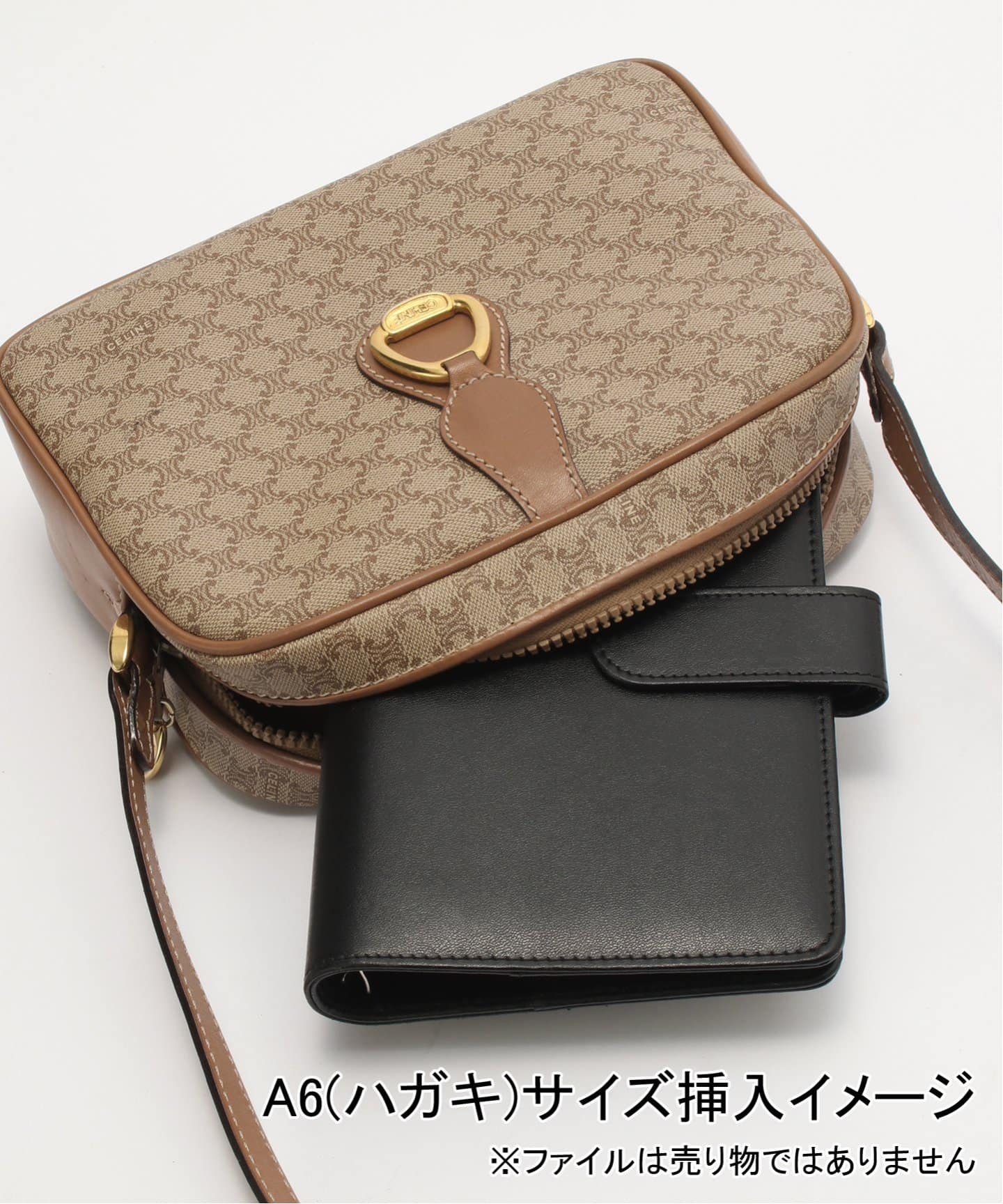 VINTAGE CELINE/セリーヌ】macadam ショルダーバッグ