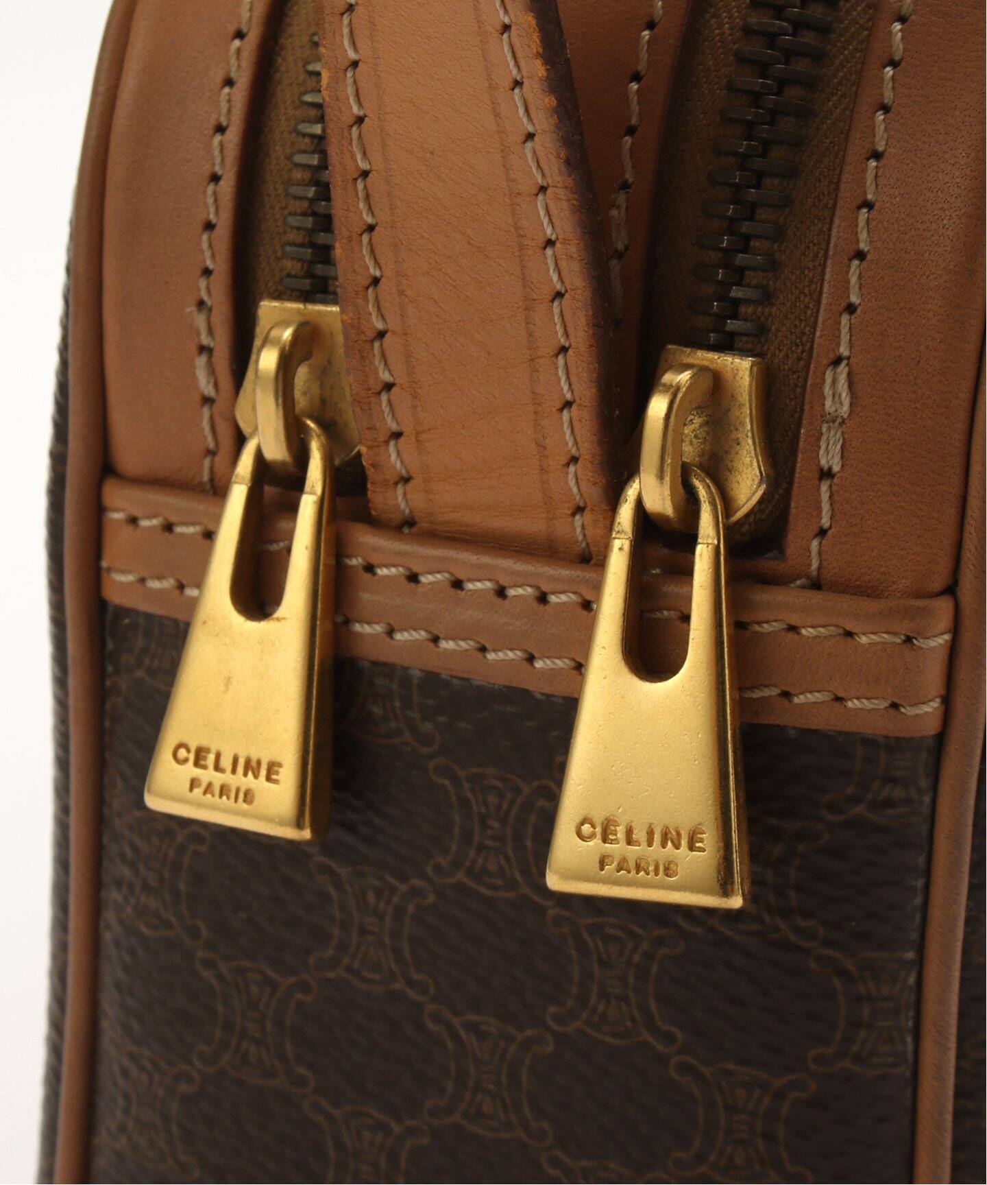 VINTAGE CELINE/セリーヌ】macadam ショルダーバッグ（ショルダー