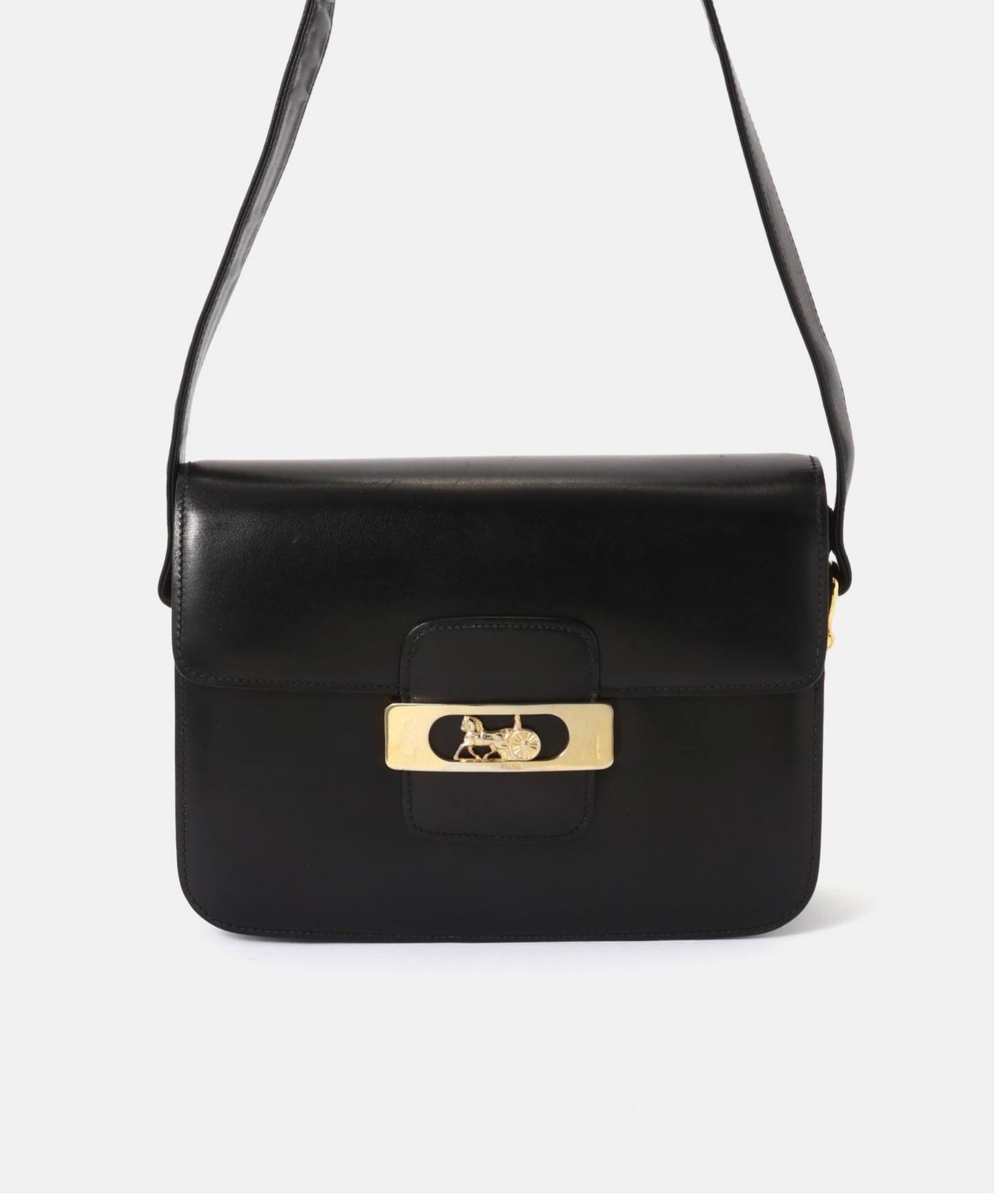 VINTAGE CELINE/セリーヌ】ショルダーバッグ horse carriage