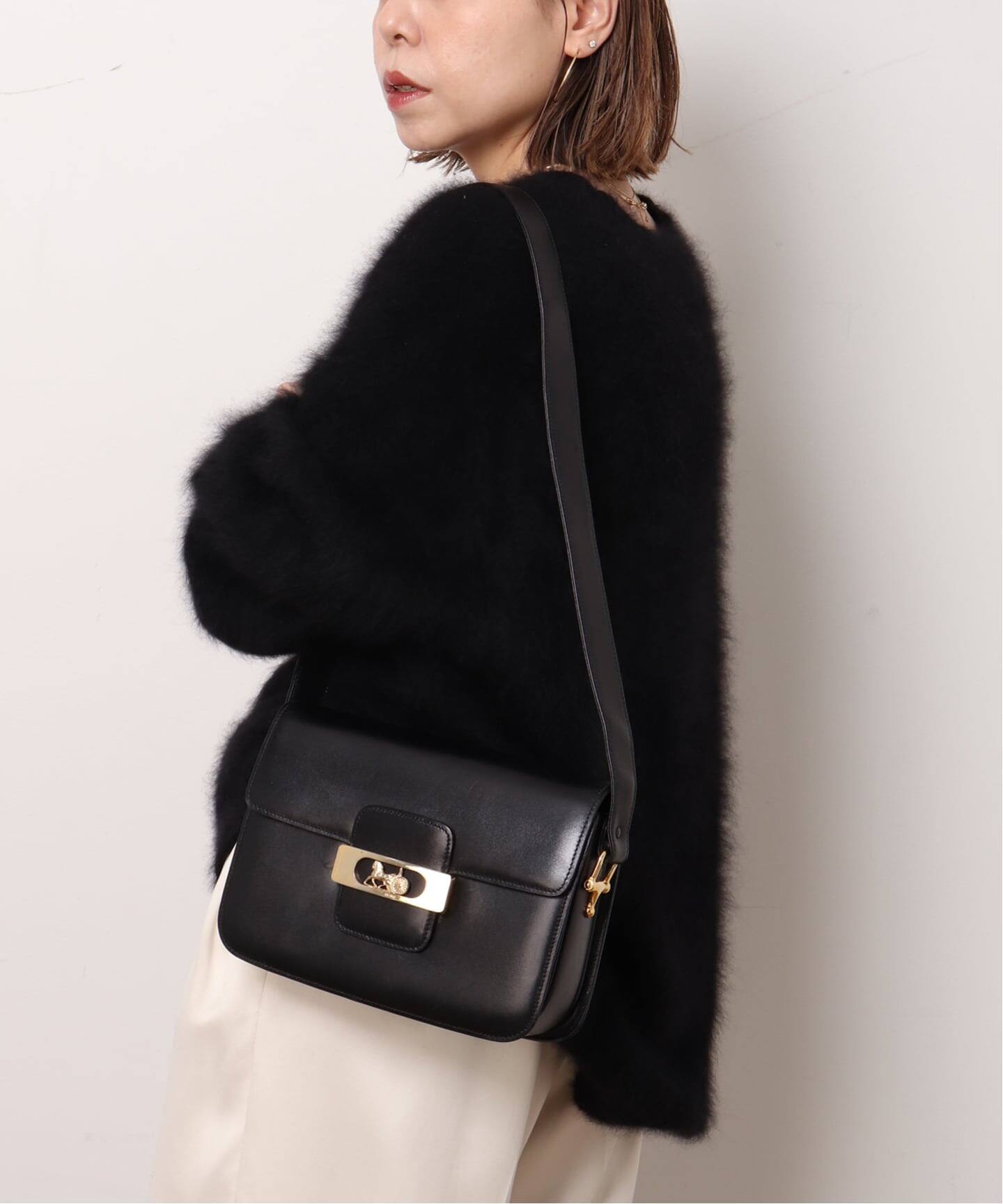 VINTAGE CELINE/セリーヌ】ショルダーバッグ horse carriage