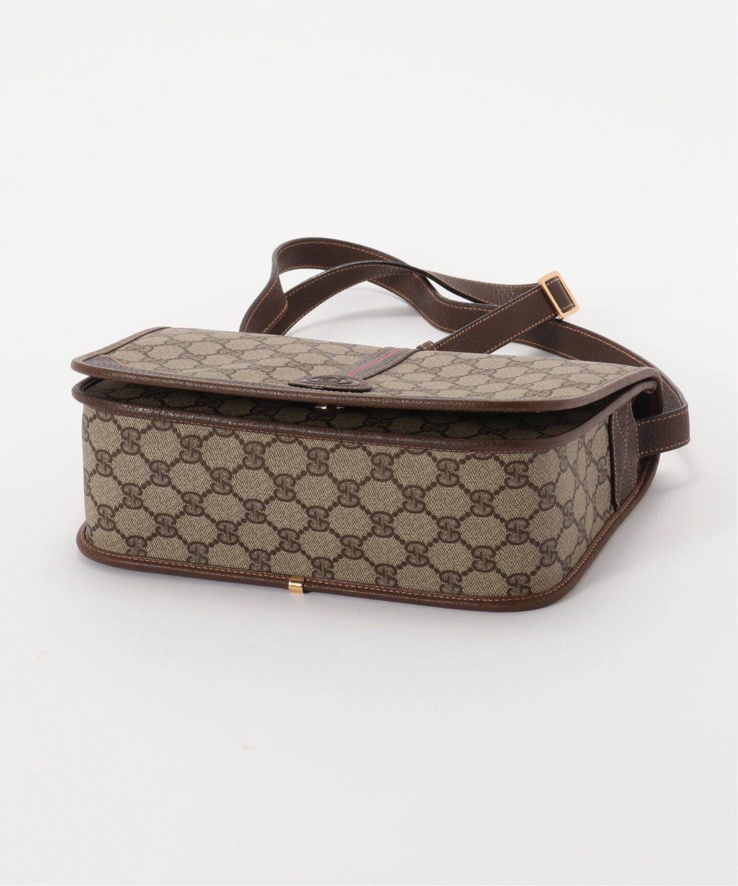 VINTAGE●GUCCI●グッチ GG ベージュ ショルダーバッグ VINTAGE GUCCI /グッチ】ショルダーバッグ gg web（ショルダー
