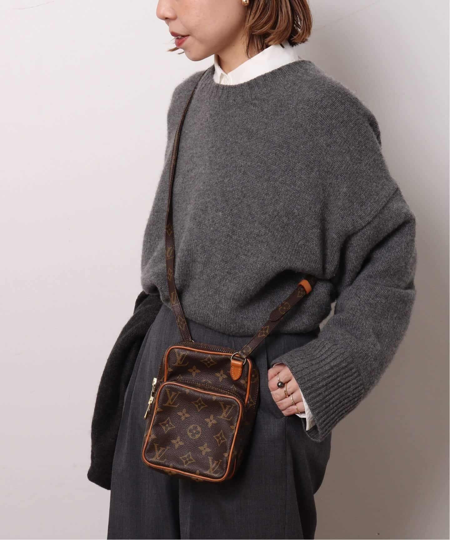 VINTAGE LOUIS VUITTON/ルイ ヴィトン】Mini amazon（ショルダーバッグ