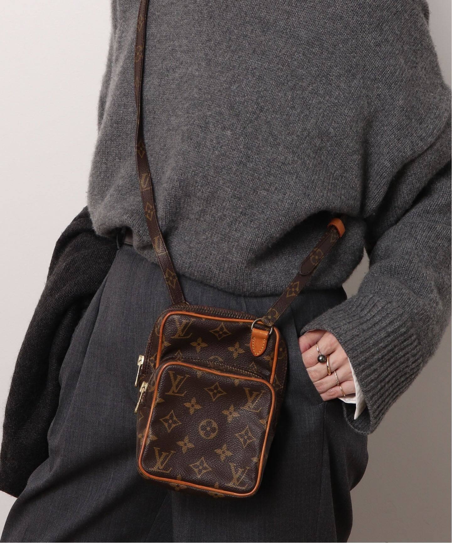 VINTAGE LOUIS VUITTON/ルイ ヴィトン】Mini amazon（ショルダーバッグ 