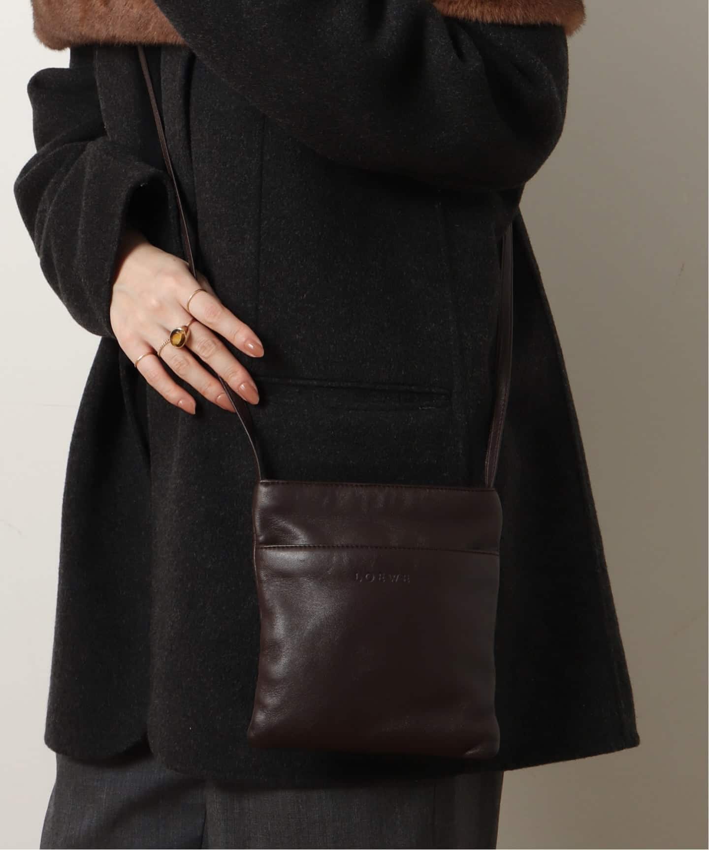 ヴィンテージLOEWE ショルダーバッグ LOEWE ベラスケス 2way ショルダーバッグ ヴィンテージ ロエベ
