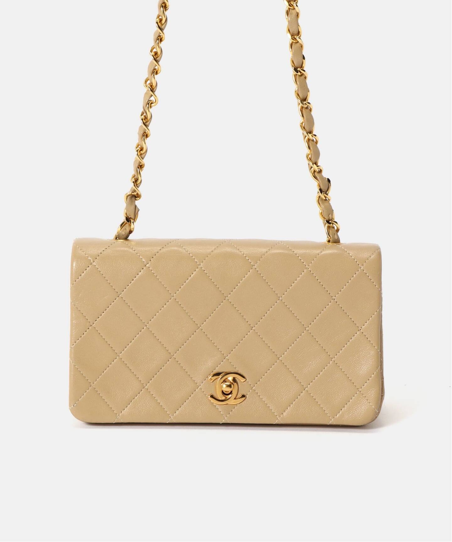 VINTAGE CHANEL/シャネル】 Matelasse チェーンショルダーバッグ 19fl