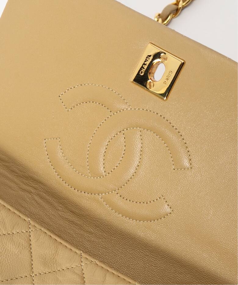 VINTAGE CHANEL/シャネル】 Matelasse チェーンショルダーバッグ 19fl 