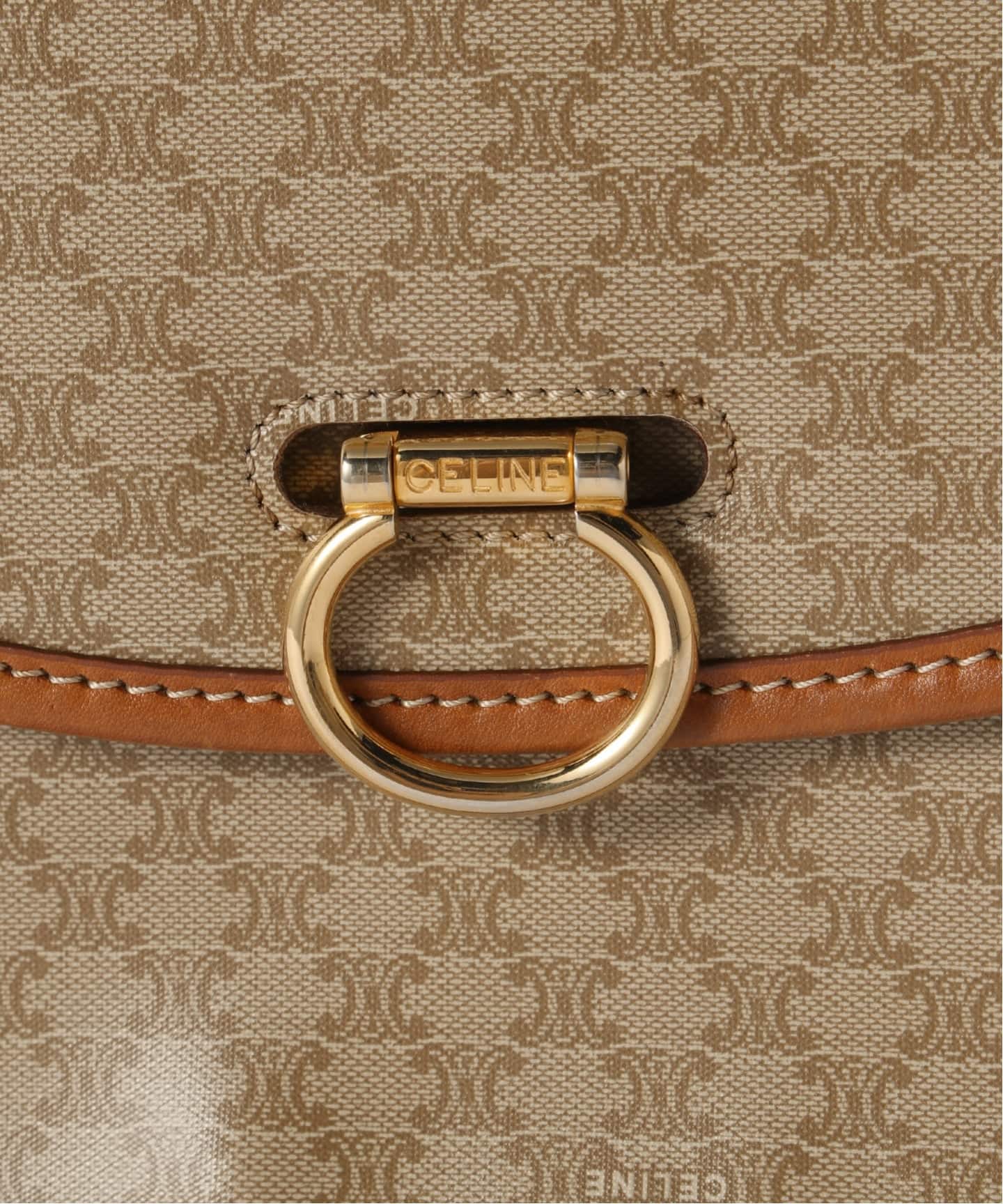 CELINE　セリーヌ ショルダーバッグ Celine Macadam Bag VINTAGE CELINE/セリーヌ】macadam ミニサークルショルダー