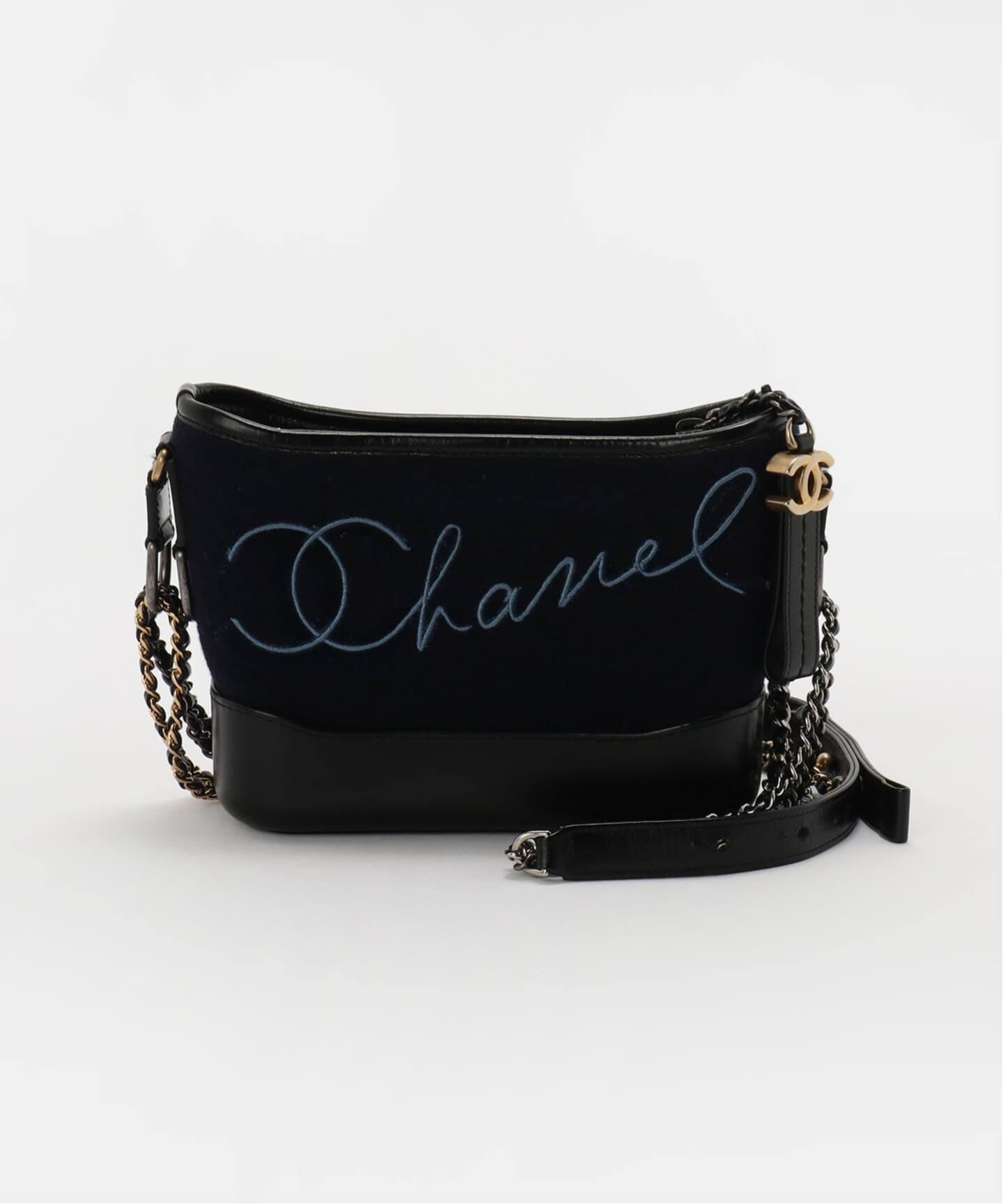 CHANEL/シャネル】Paris hamburg Gabrielle バッグ wool（ショルダー