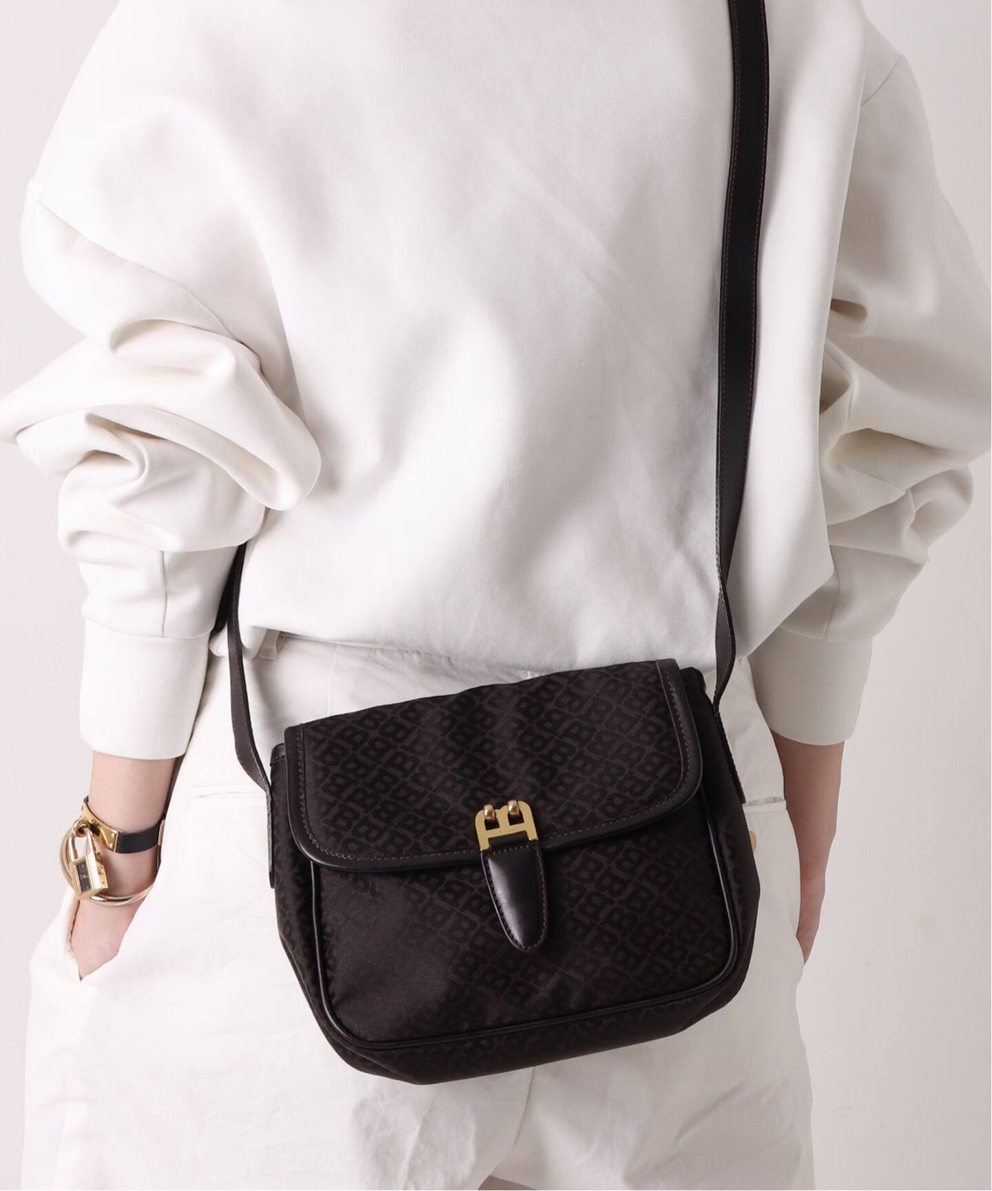 VINTAGE BALLY/バリー】ショルダーバッグ nylon（ショルダーバッグ 