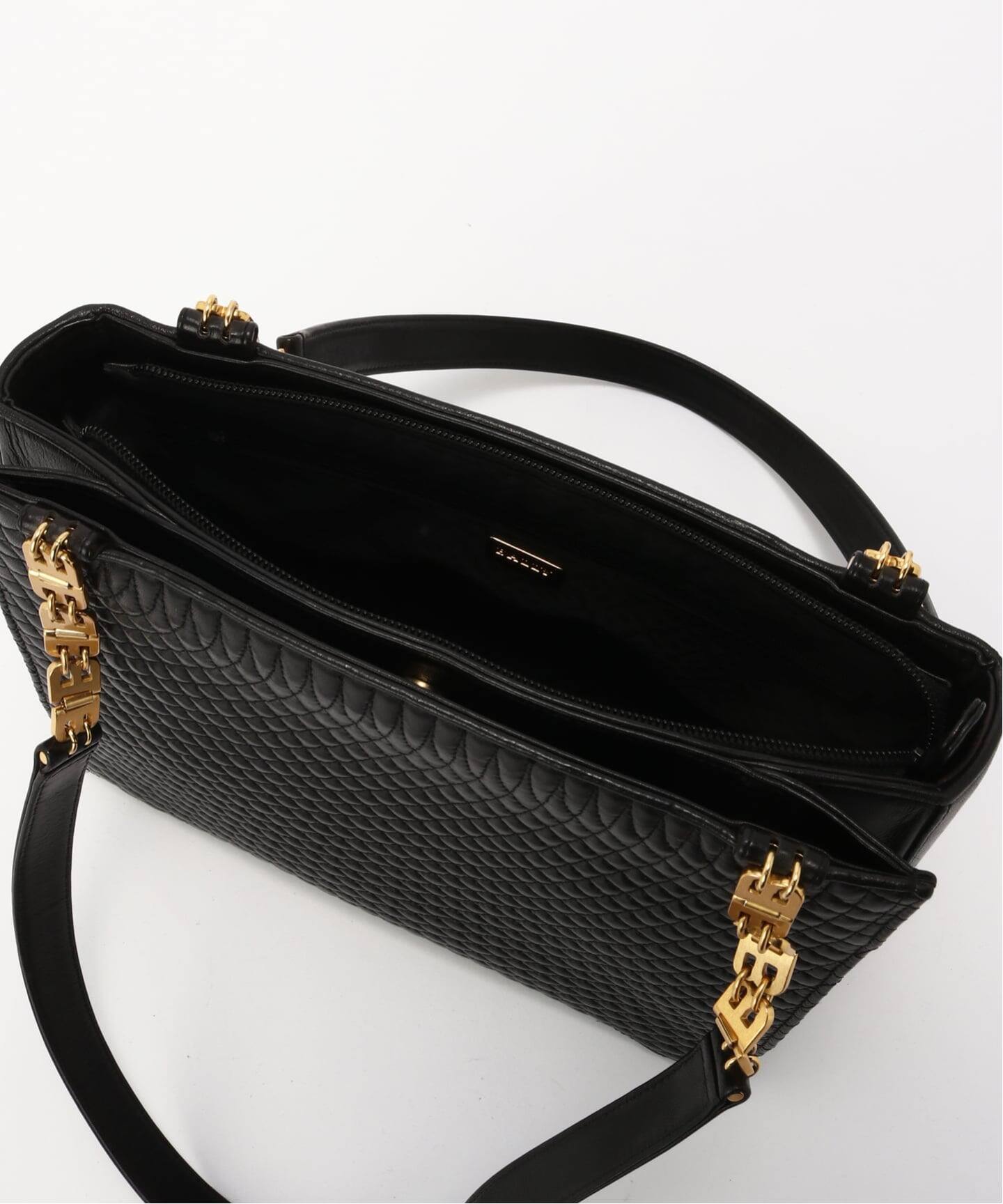 VINTAGE BALLY/バリー】チェーンショルダーバッグ（ショルダーバッグ