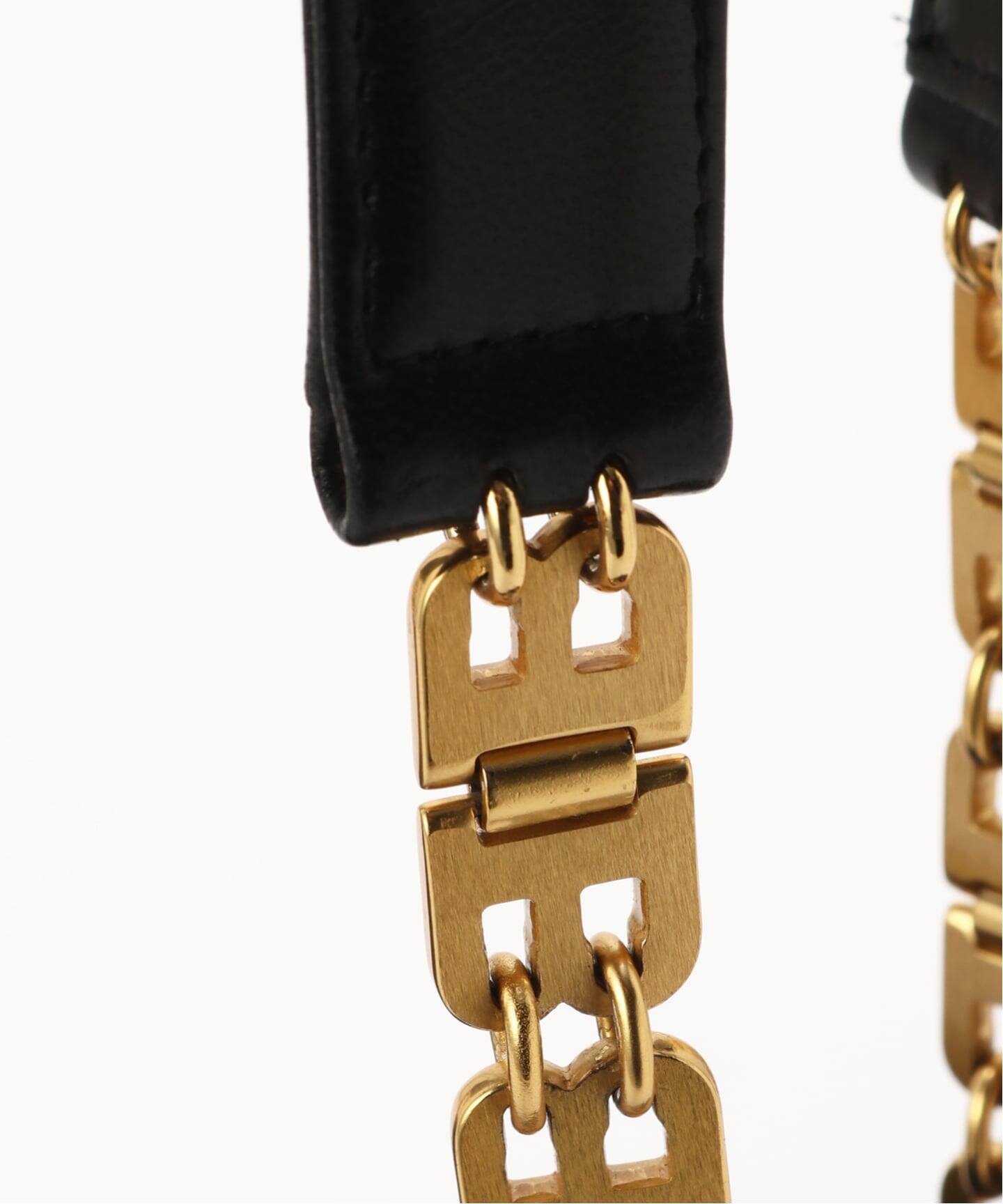 BALLYバリー　チェーンショルダーバッグ　ライオン VINTAGE BALLY/バリー】チェーンショルダーバッグ（ショルダーバッグ