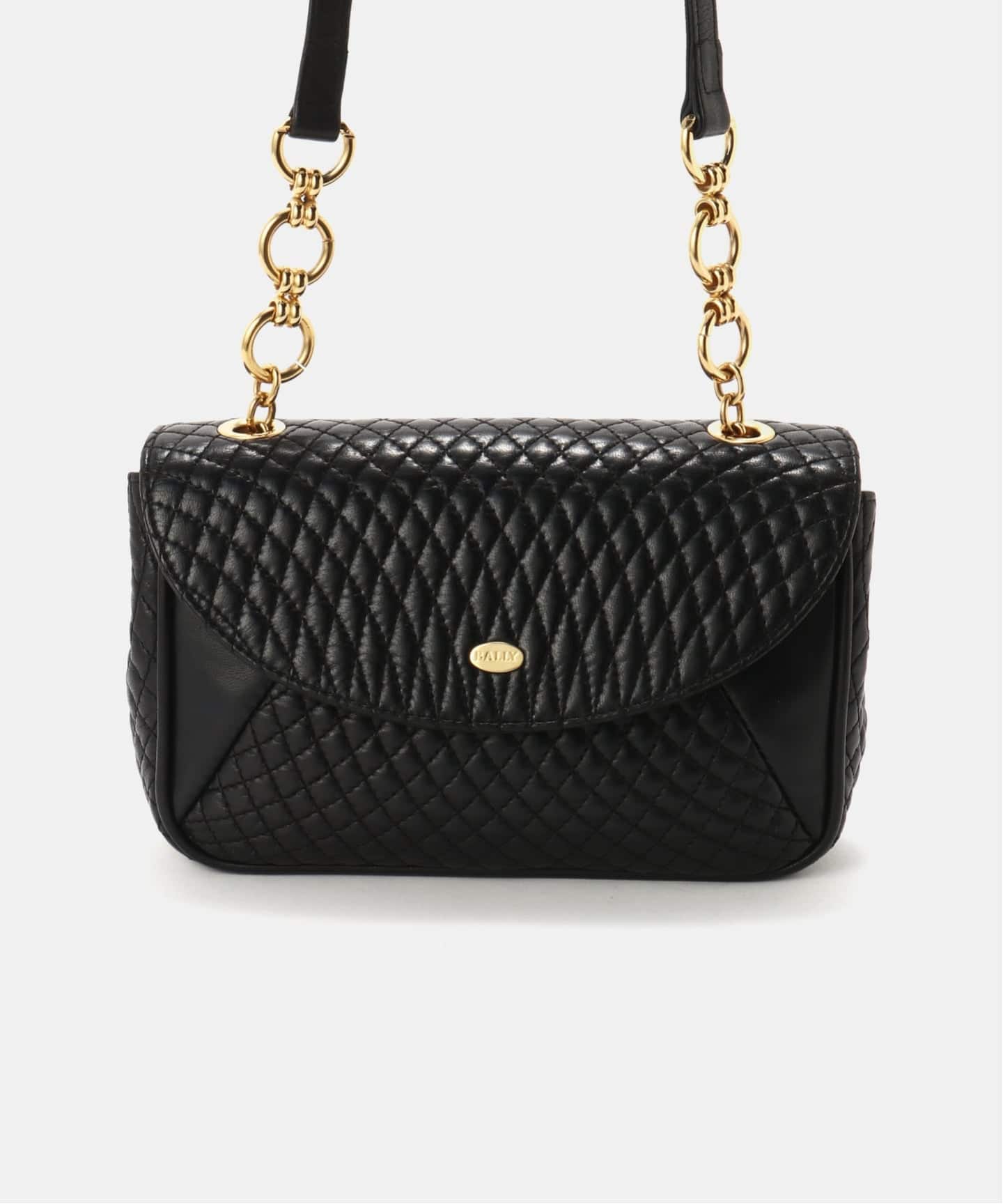 VINTAGE BALLY/バリー】チェーンショルダーバッグ（ショルダーバッグ