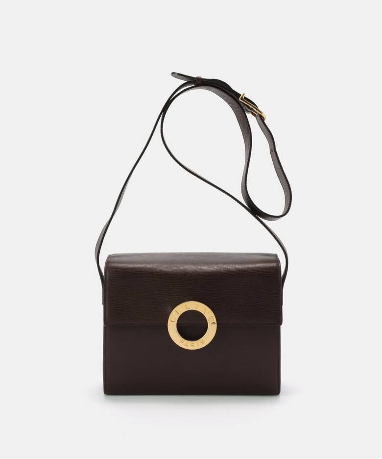 VINTAGE CELINE/セリーヌ】ショルダーバッグ circle（ショルダーバッグ 