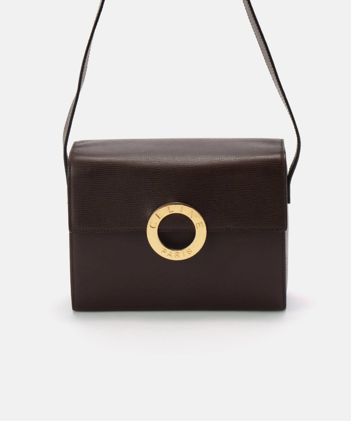 VINTAGE CELINE/セリーヌ】ショルダーバッグ circle（ショルダー