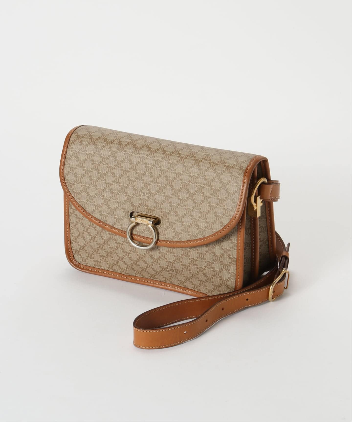 CELINE　セリーヌ ショルダーバッグ Celine Macadam Bag VINTAGE CELINE/セリーヌ】macadam ショルダーパック