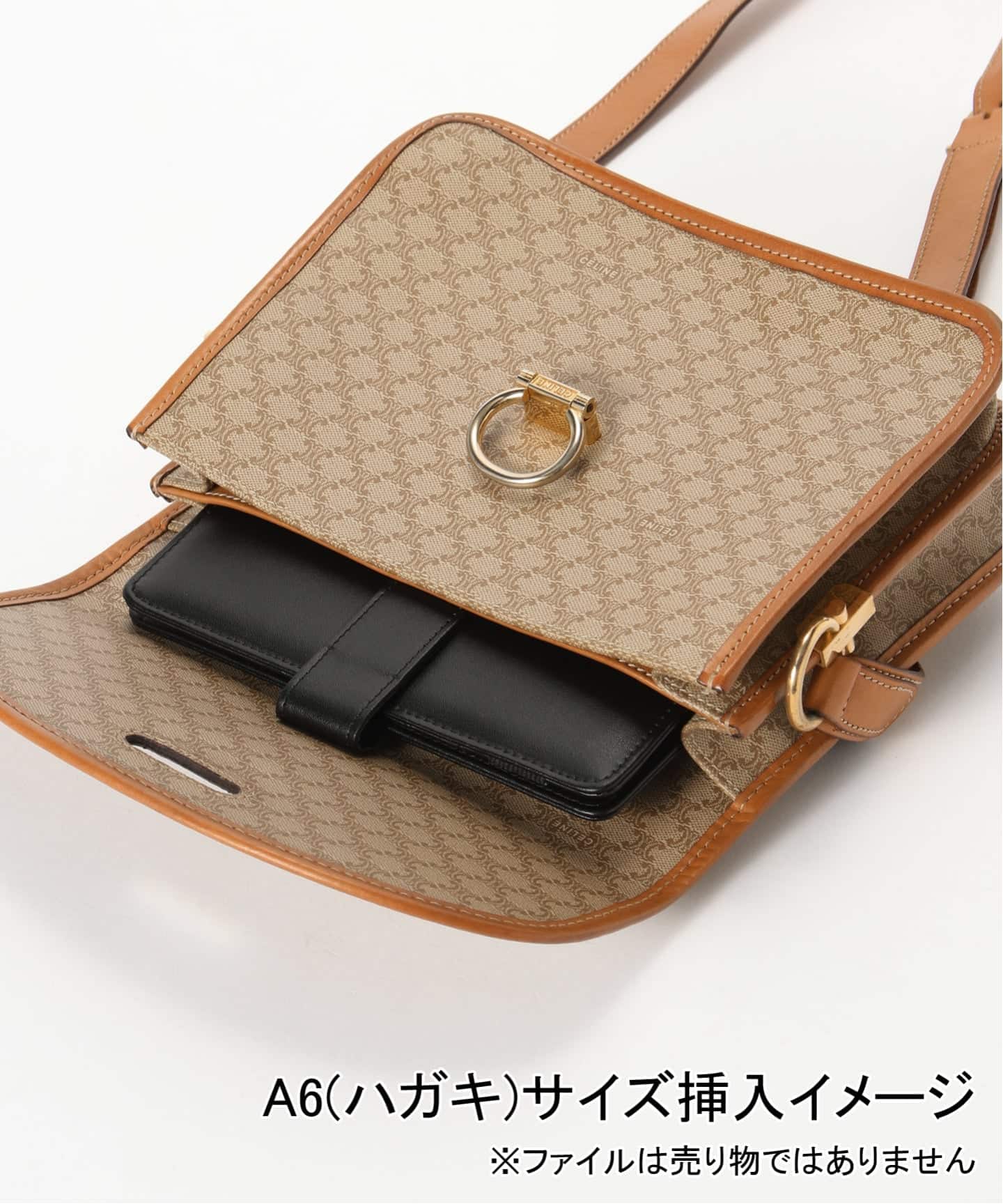 VINTAGE CELINE/セリーヌ】macadam ショルダーパック