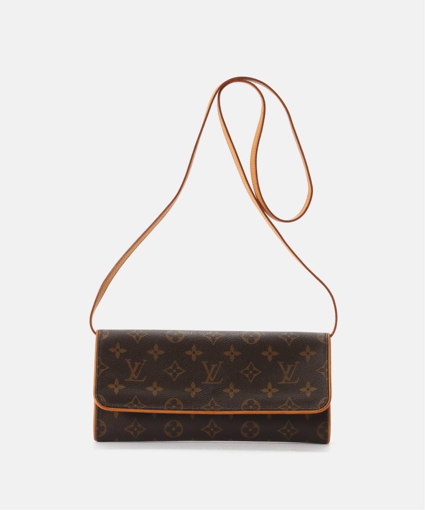 VINTAGE LOUIS VUITTON】 Pochette twin gm