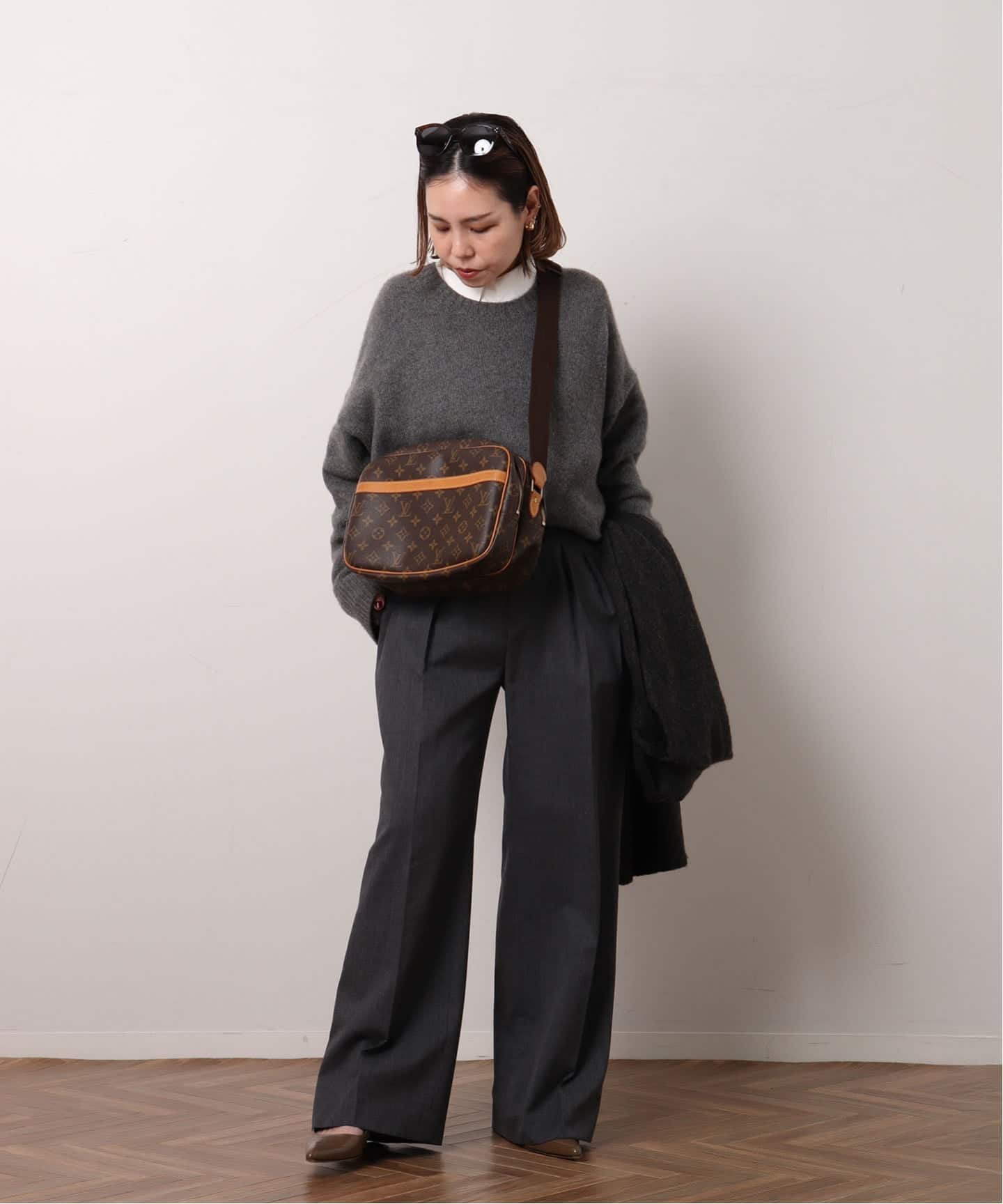 VINTAGE LOUIS VUITTON/ルイ ヴィトン】Reporter pm（ショルダーバッグ