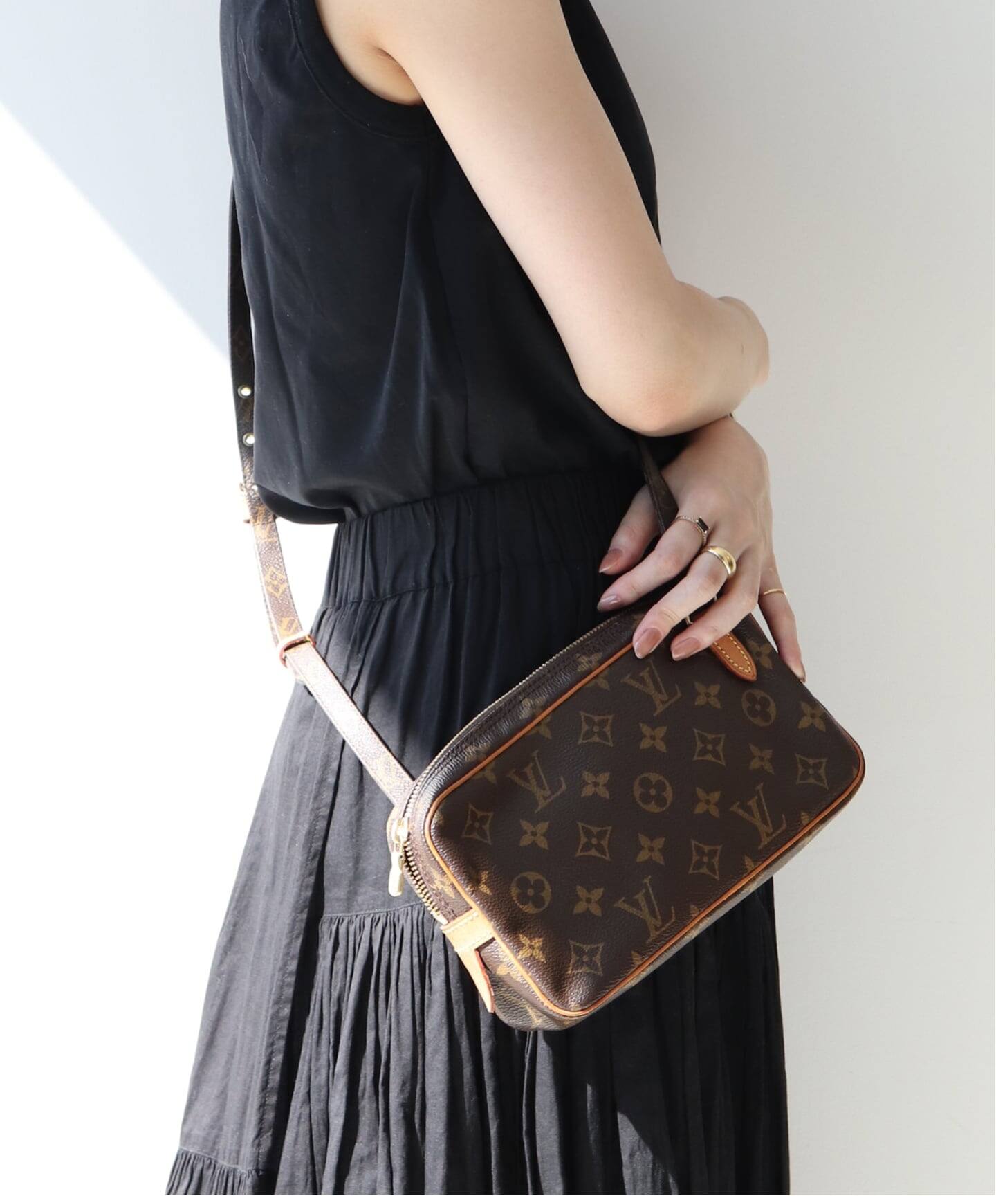 VINTAGE LOUIS VUITTON/ルイ ヴィトン】Pochette marly bandoulie 