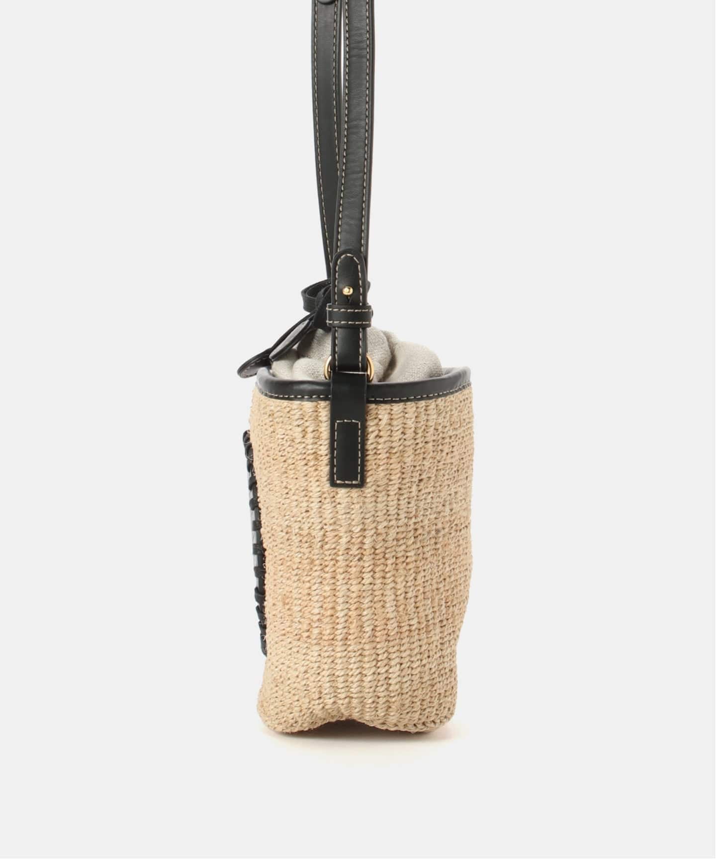 【専用】STELLA McCARTNEY 新品未使用 ラフィアショルダーバッグ STELLA McCARTNEY/ステラ マッカートニー】Logo shoulder raffia