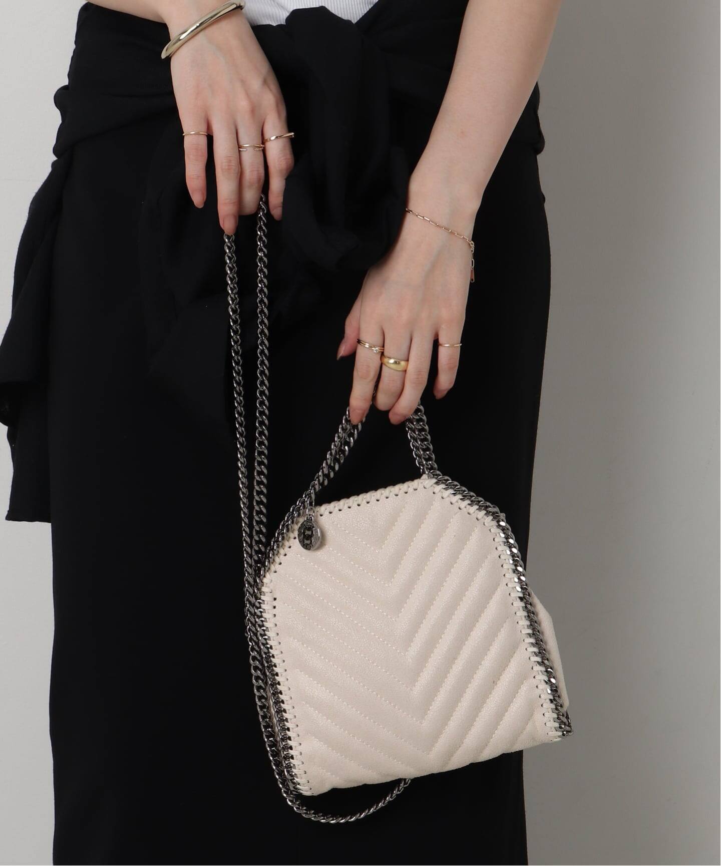 STELLA McCARTNEY/ステラ マッカートニー】 Falabella tiny v 