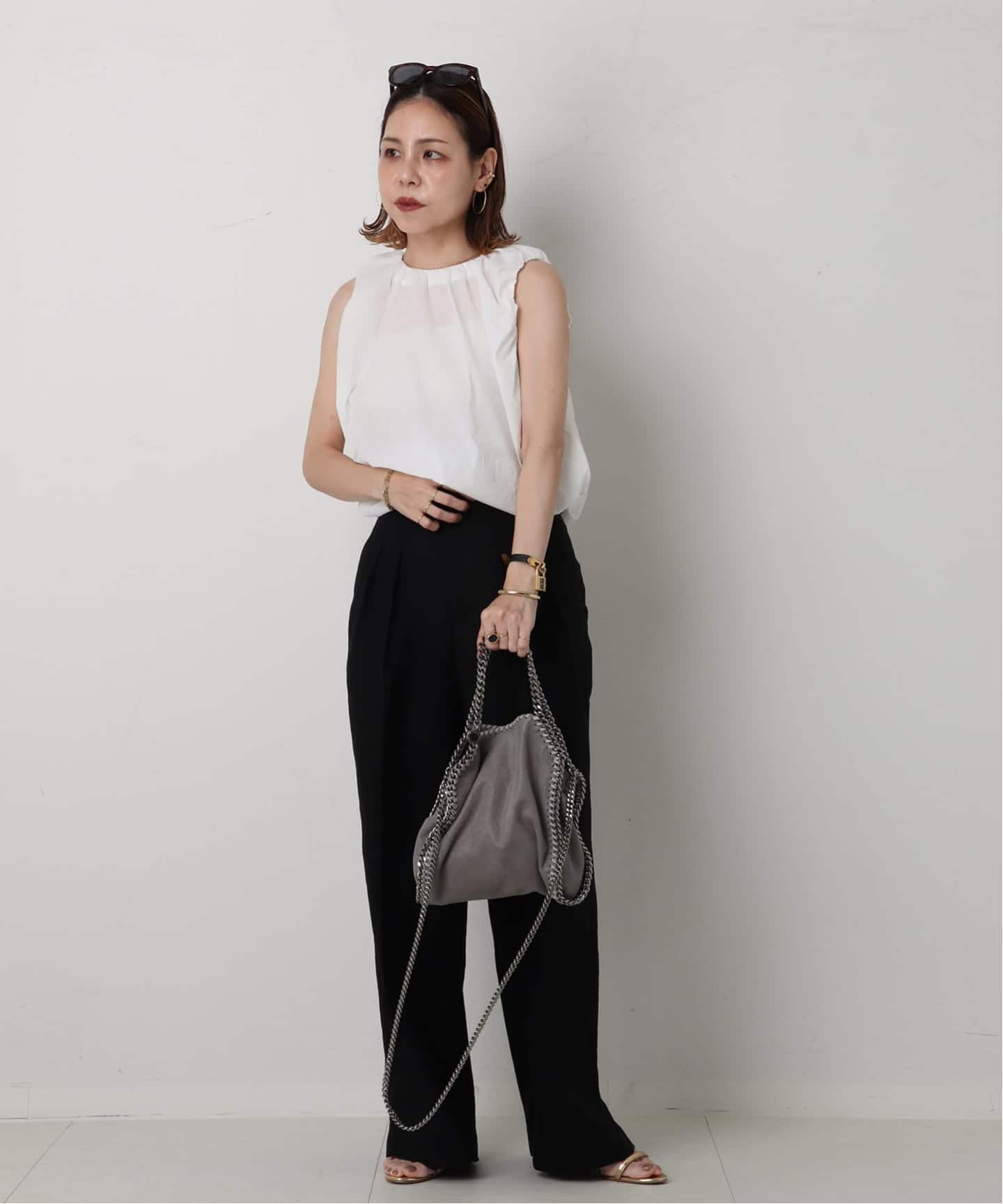 STELLA McCARTNEY Falabellaミニショルダーバッグ Stella McCartney Bolsa Transversal Falabella Pequena | Preto