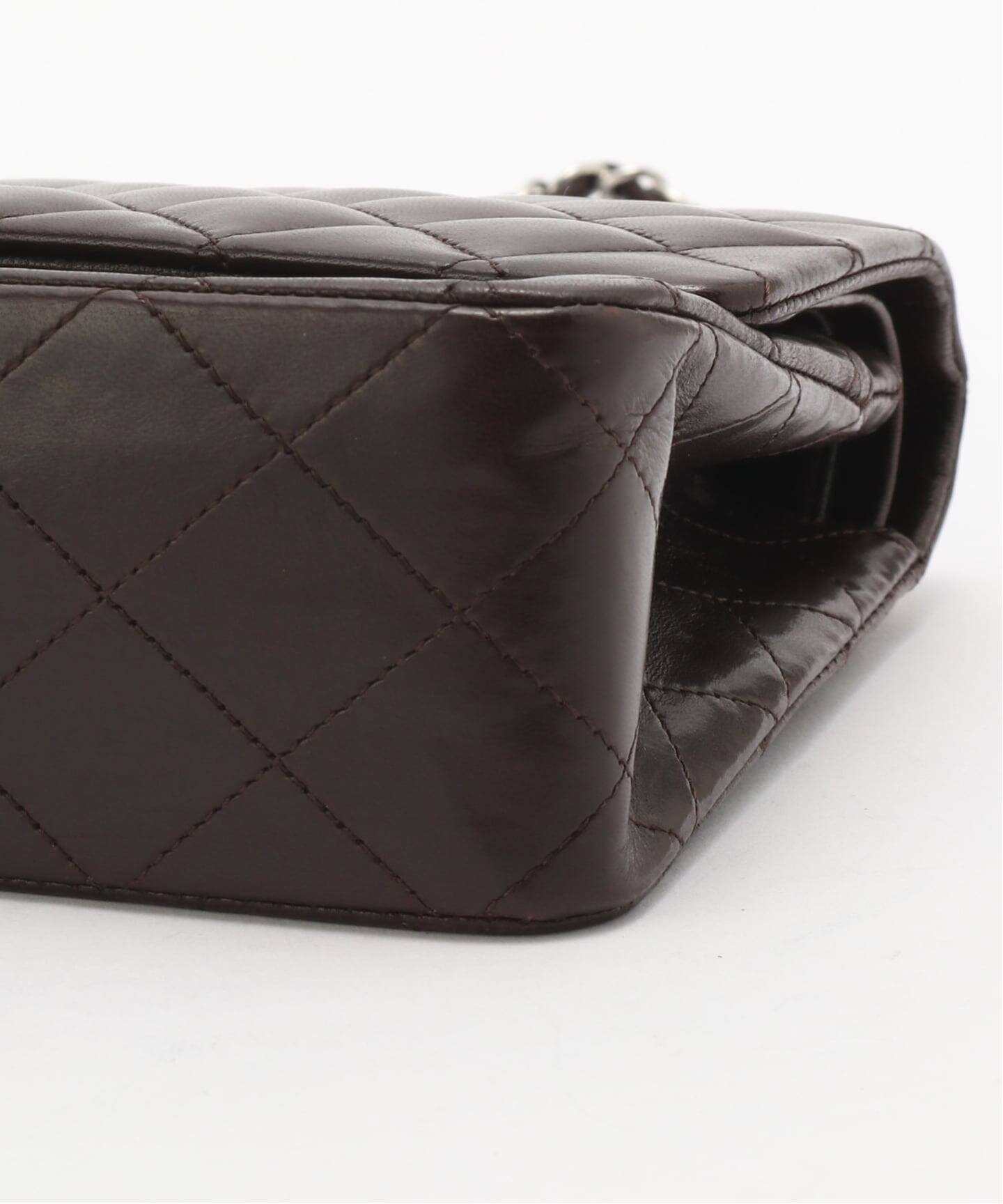 CHANELシャネルチェーンショルダーバッグ CHANEL（シャネル） ミニ チェーン ショルダーバッグ ラムスキン