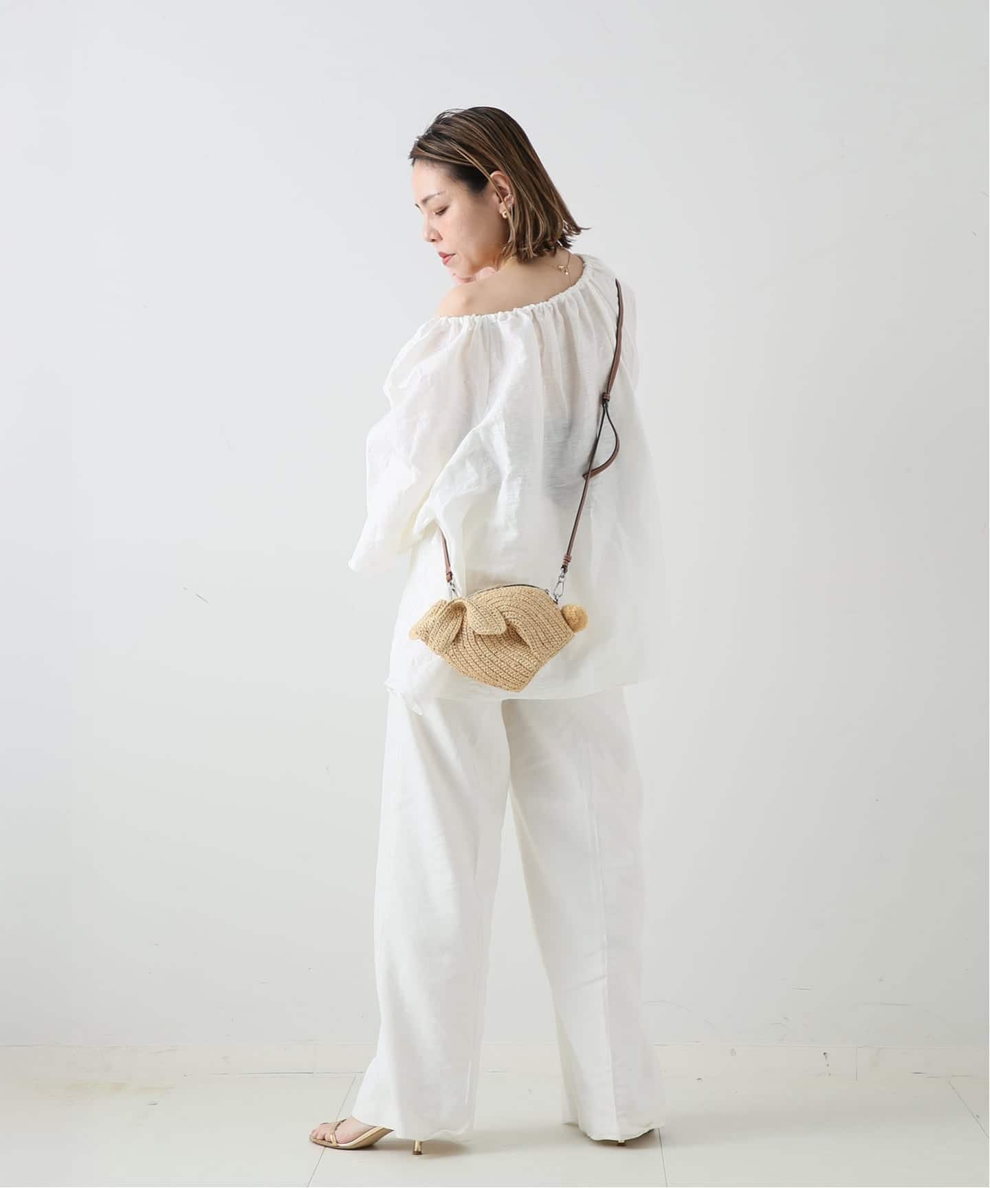 LOEWE/ロエベ】bunny bag mini raffia（ショルダーバッグ