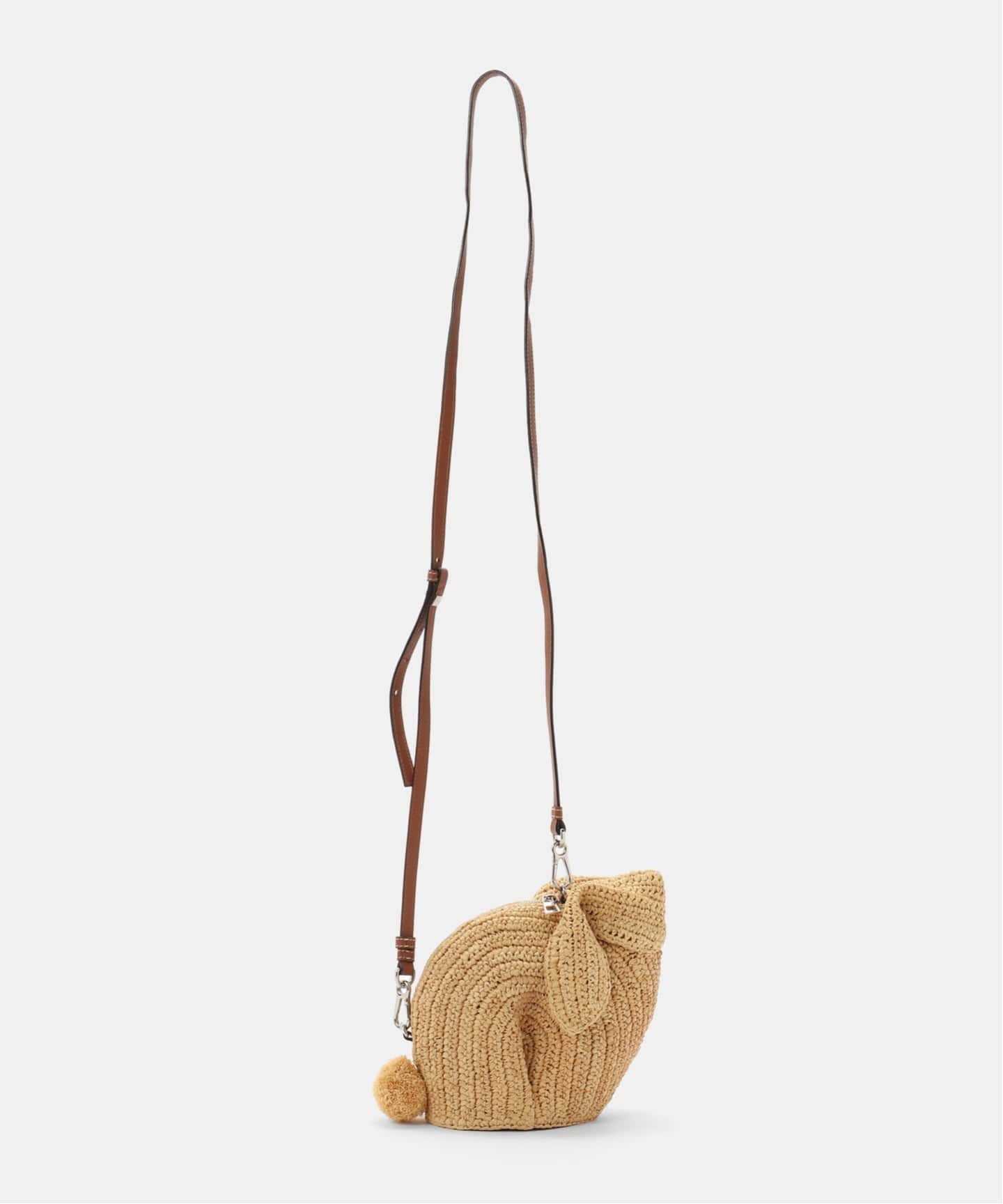 LOEWE/ロエベ】bunny bag mini raffia（ショルダーバッグ