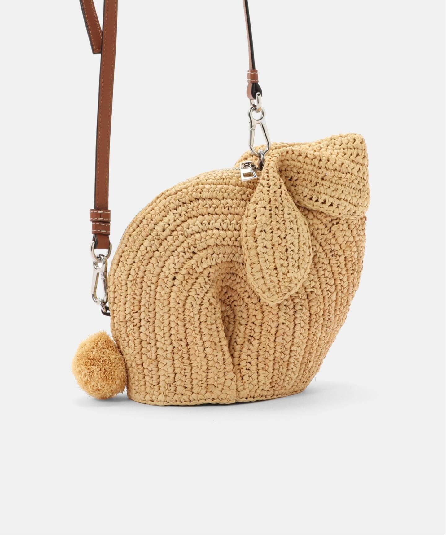 LOEWE/ロエベ】bunny bag mini raffia（ショルダーバッグ